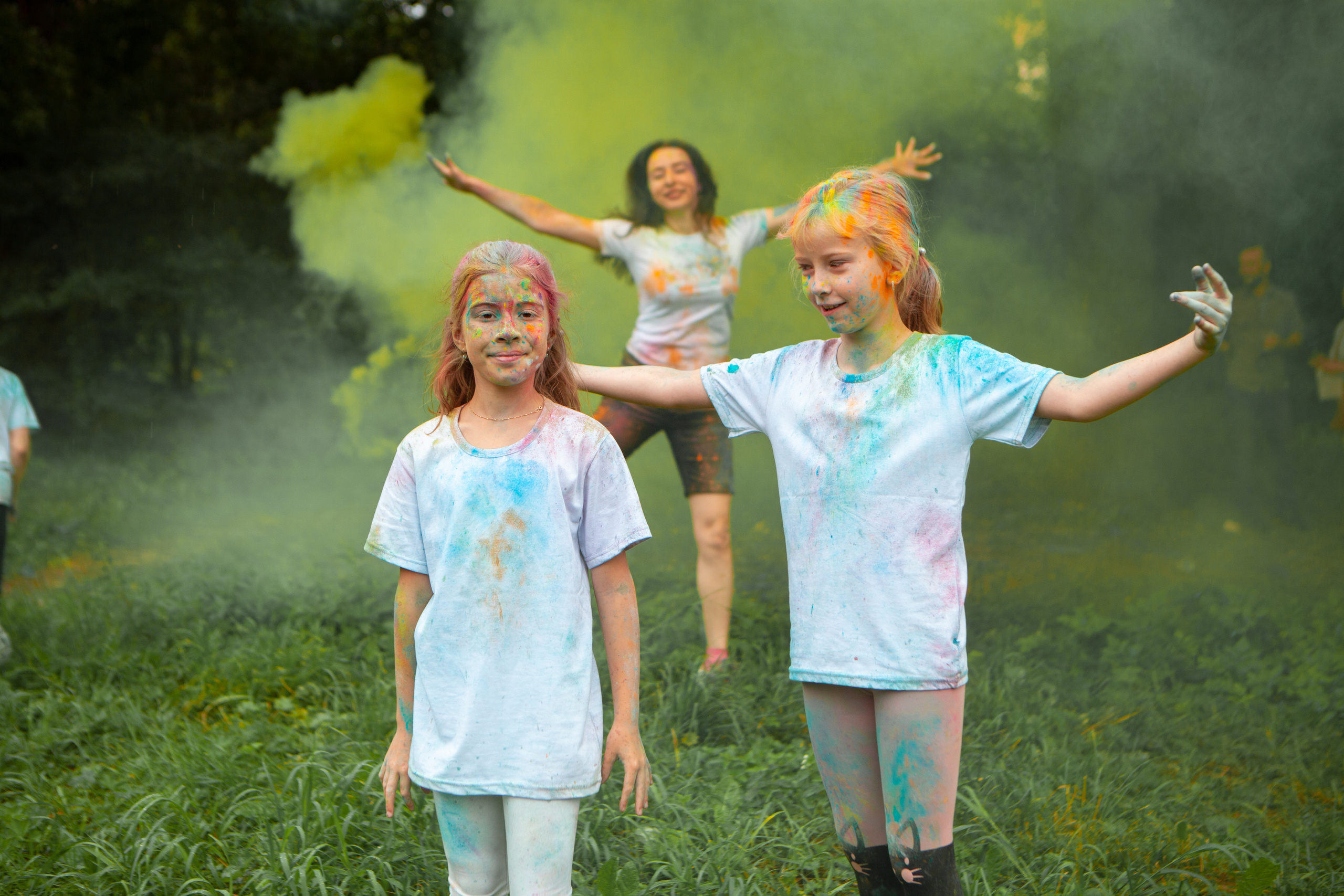 День рождение в красках холли. Семейный и детский фотограф в Москве Дорогова Екатерина