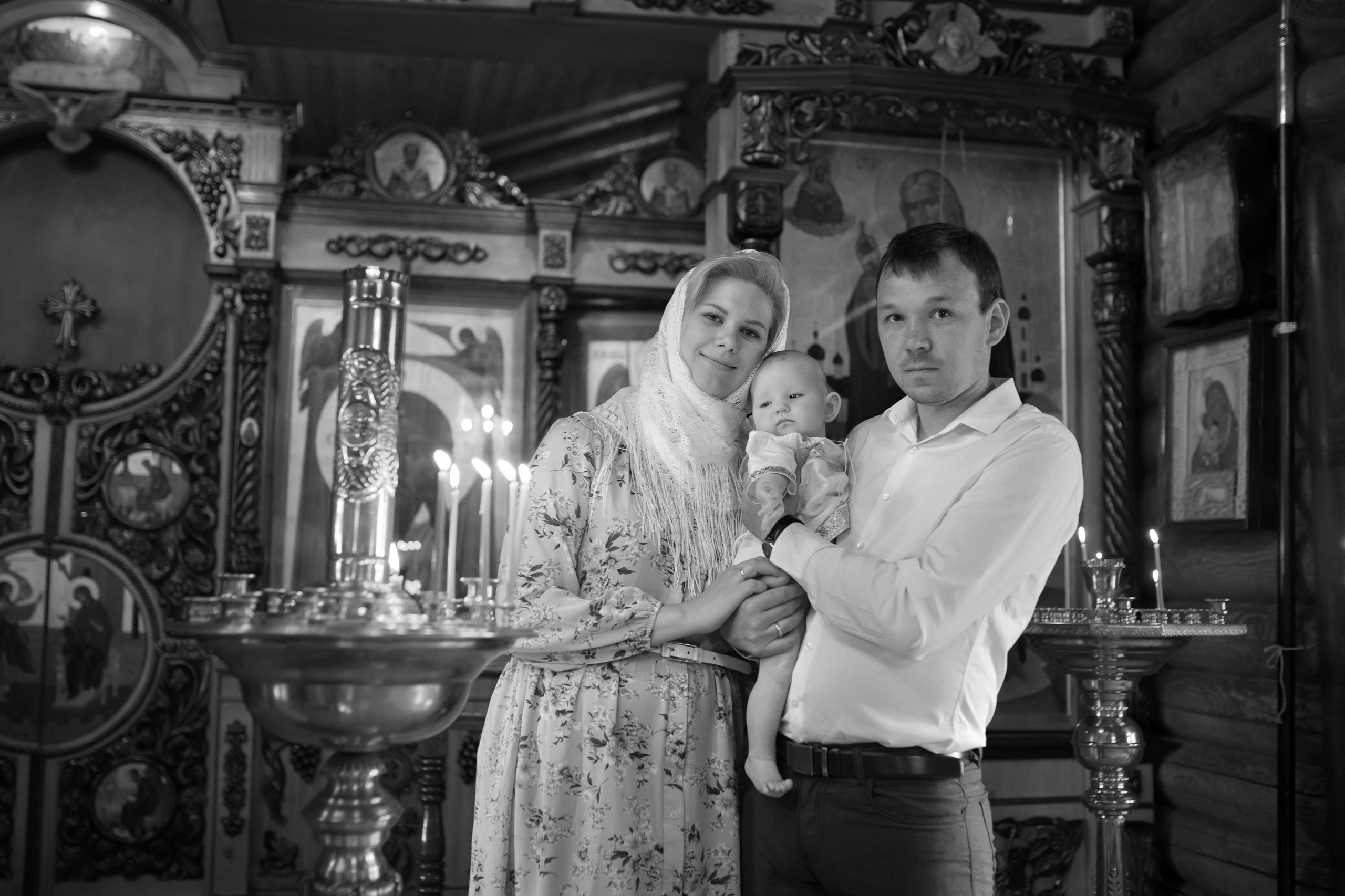 Крещение Евгении. Семейный и детский фотограф в Москве Дорогова Екатерина