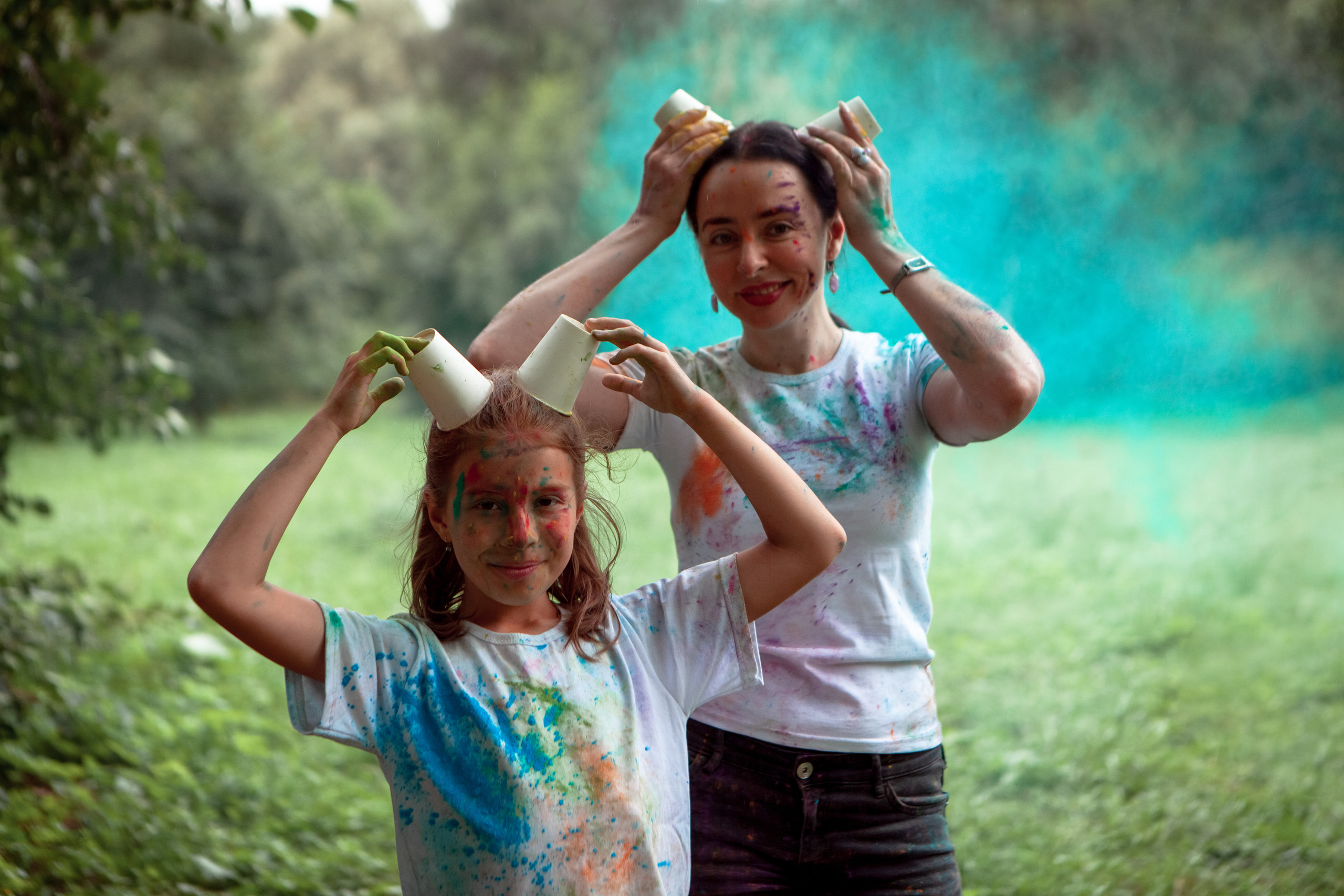 День рождение в красках холли. Семейный и детский фотограф в Москве Дорогова Екатерина