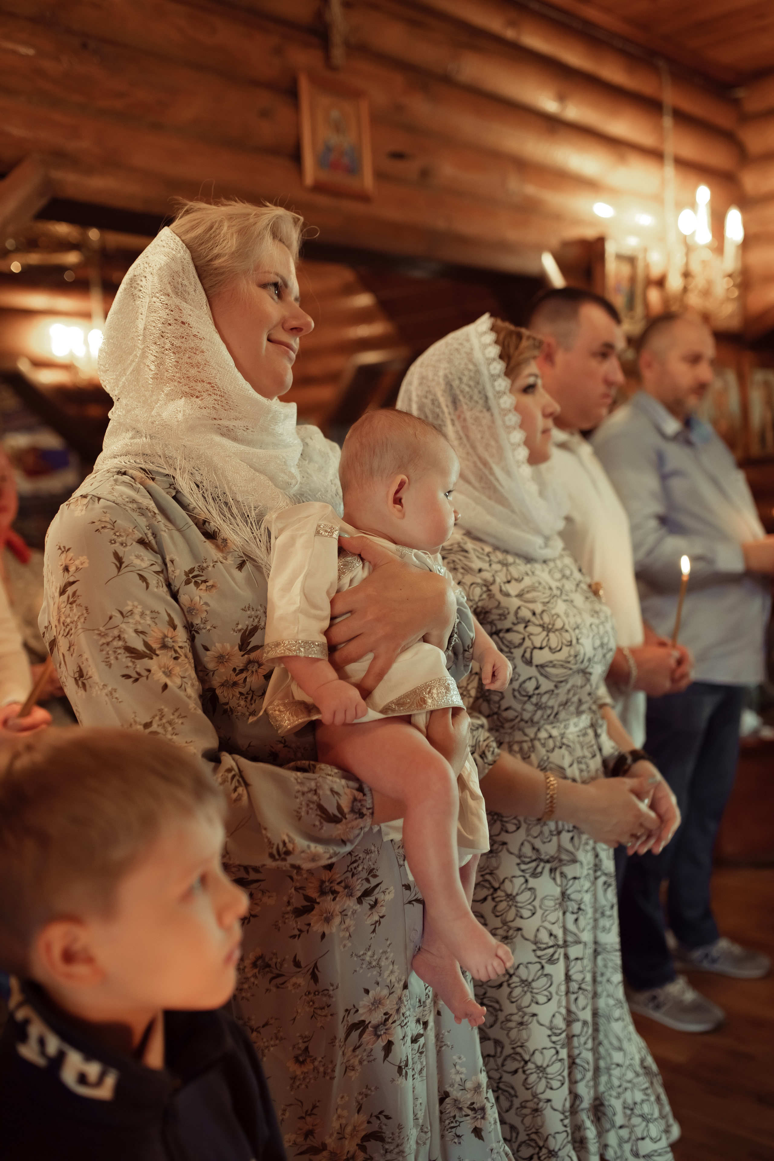 Крещение Евгении. Семейный и детский фотограф в Москве Дорогова Екатерина