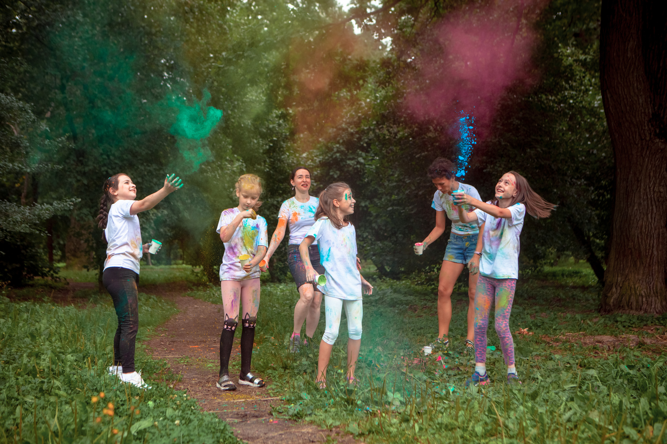 День рождение в красках холли. Семейный и детский фотограф в Москве Дорогова Екатерина