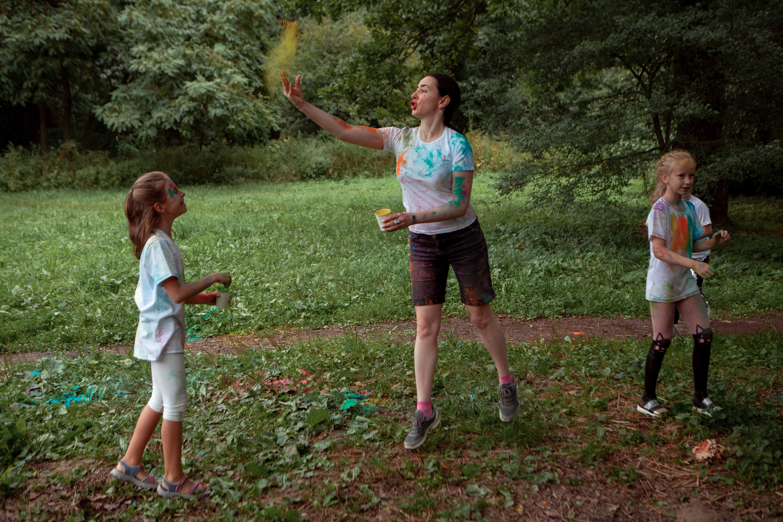 День рождение в красках холли. Семейный и детский фотограф в Москве Дорогова Екатерина