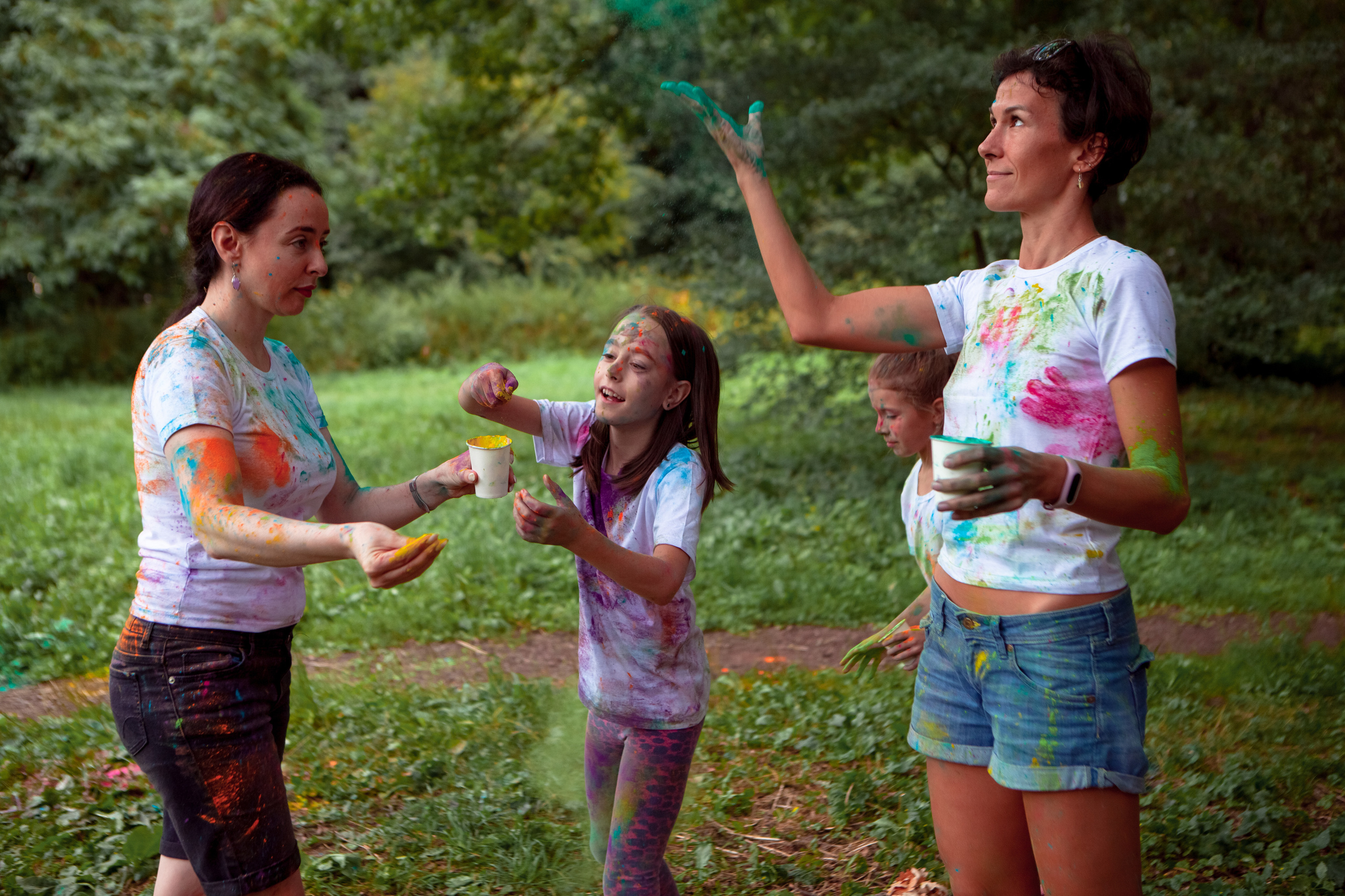 День рождение в красках холли. Семейный и детский фотограф в Москве Дорогова Екатерина