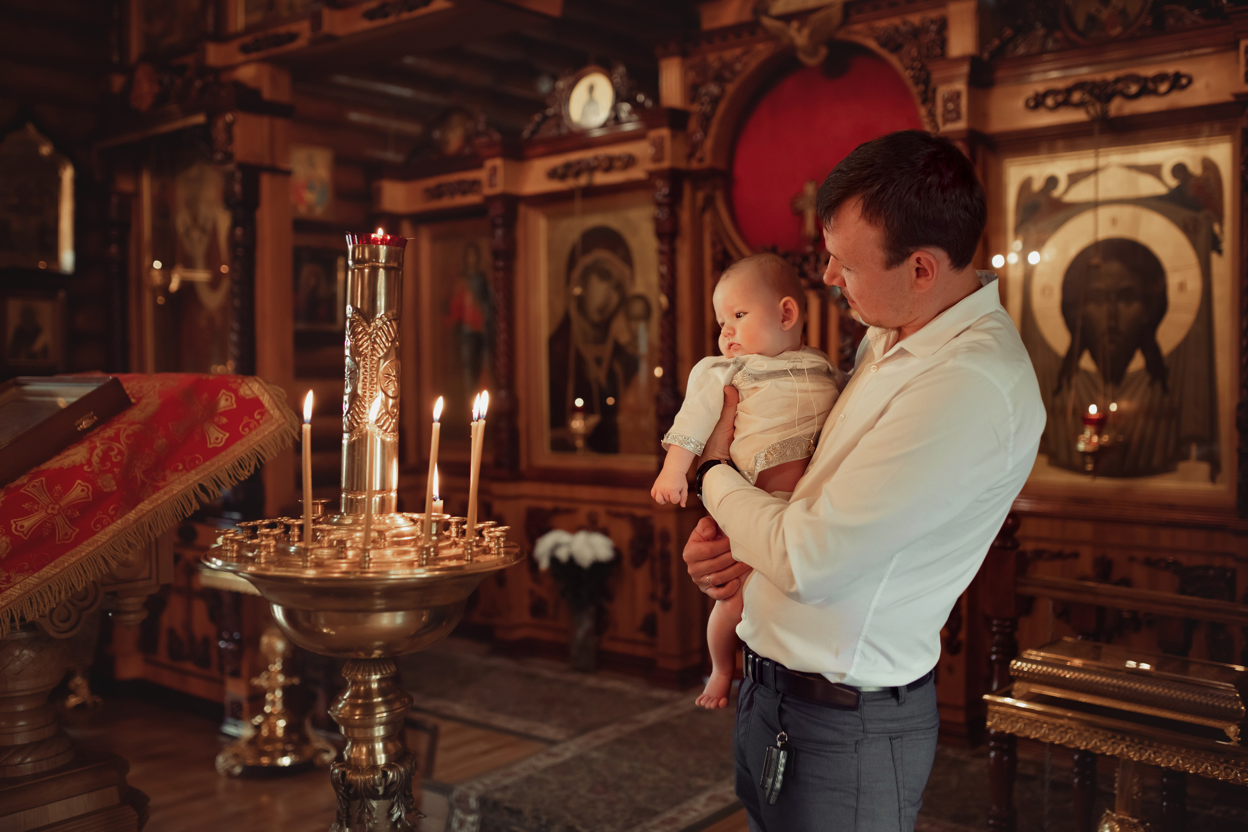 Крещение Евгении. Семейный и детский фотограф в Москве Дорогова Екатерина