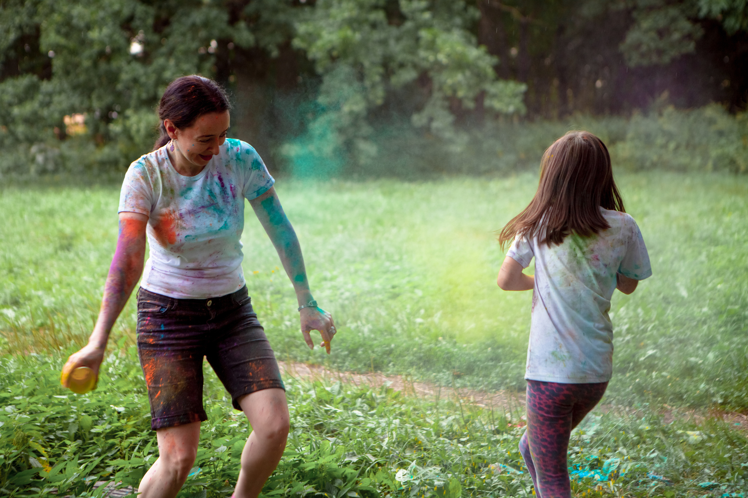 День рождение в красках холли. Семейный и детский фотограф в Москве Дорогова Екатерина