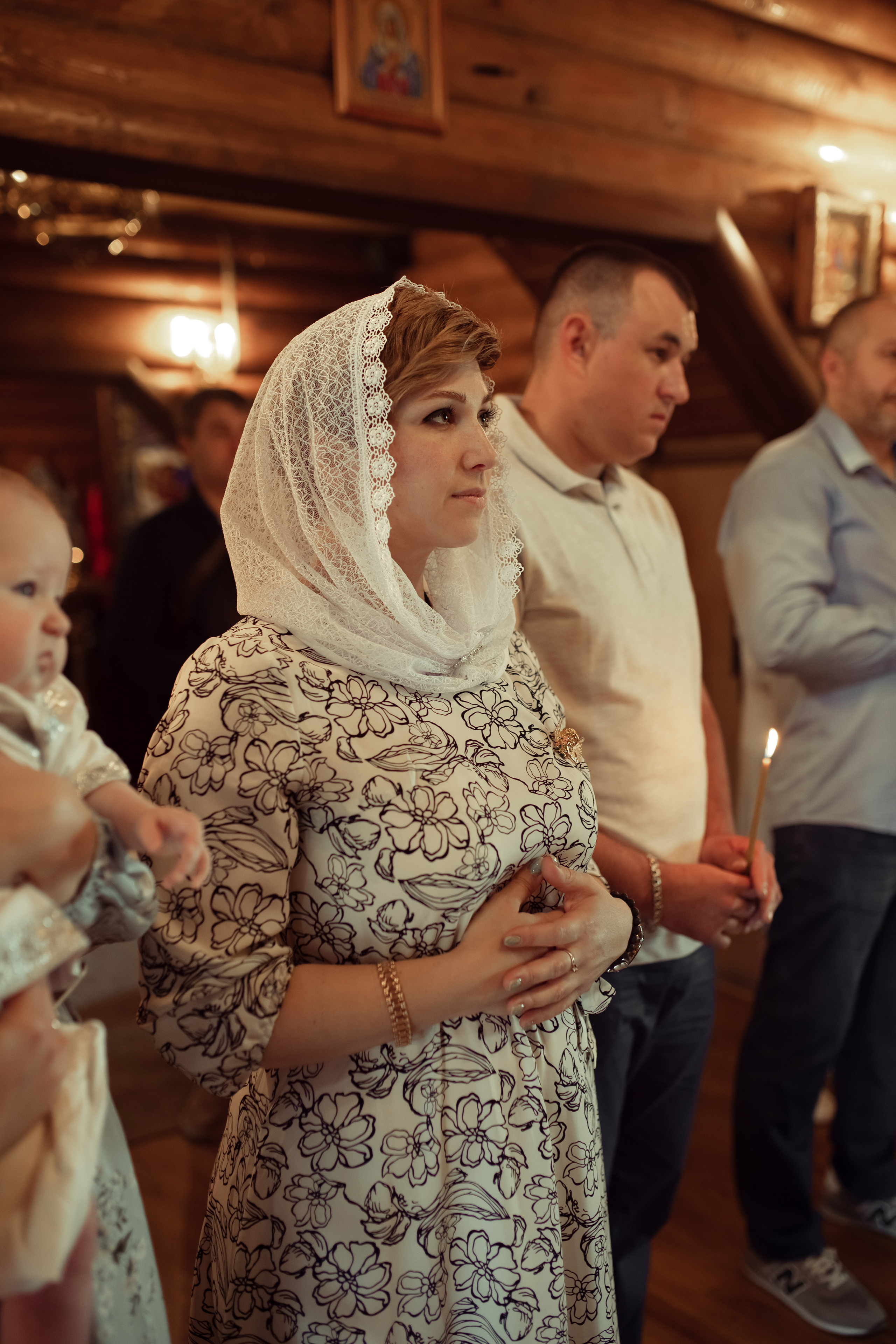 Крещение Евгении. Семейный и детский фотограф в Москве Дорогова Екатерина