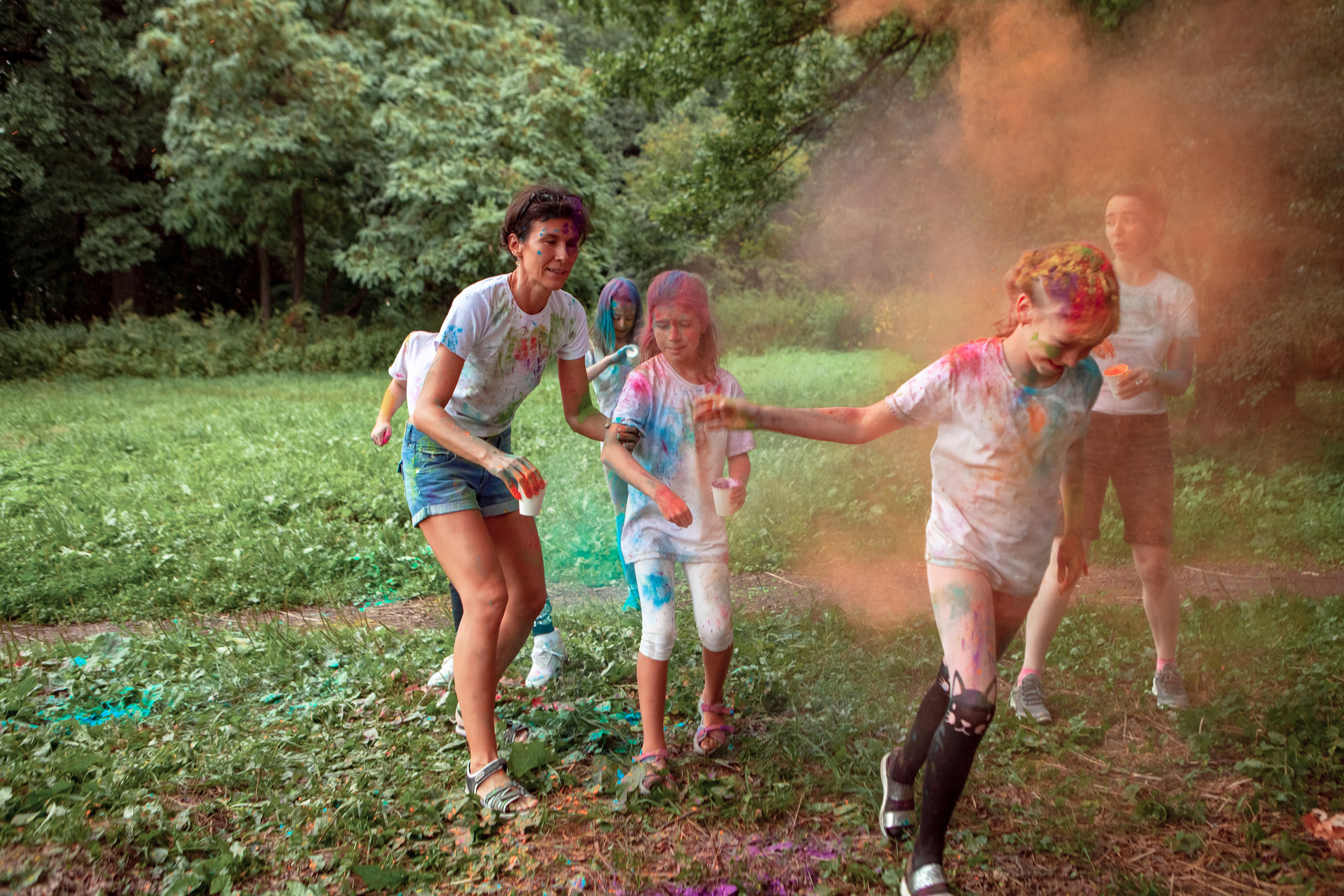 День рождение в красках холли. Семейный и детский фотограф в Москве Дорогова Екатерина