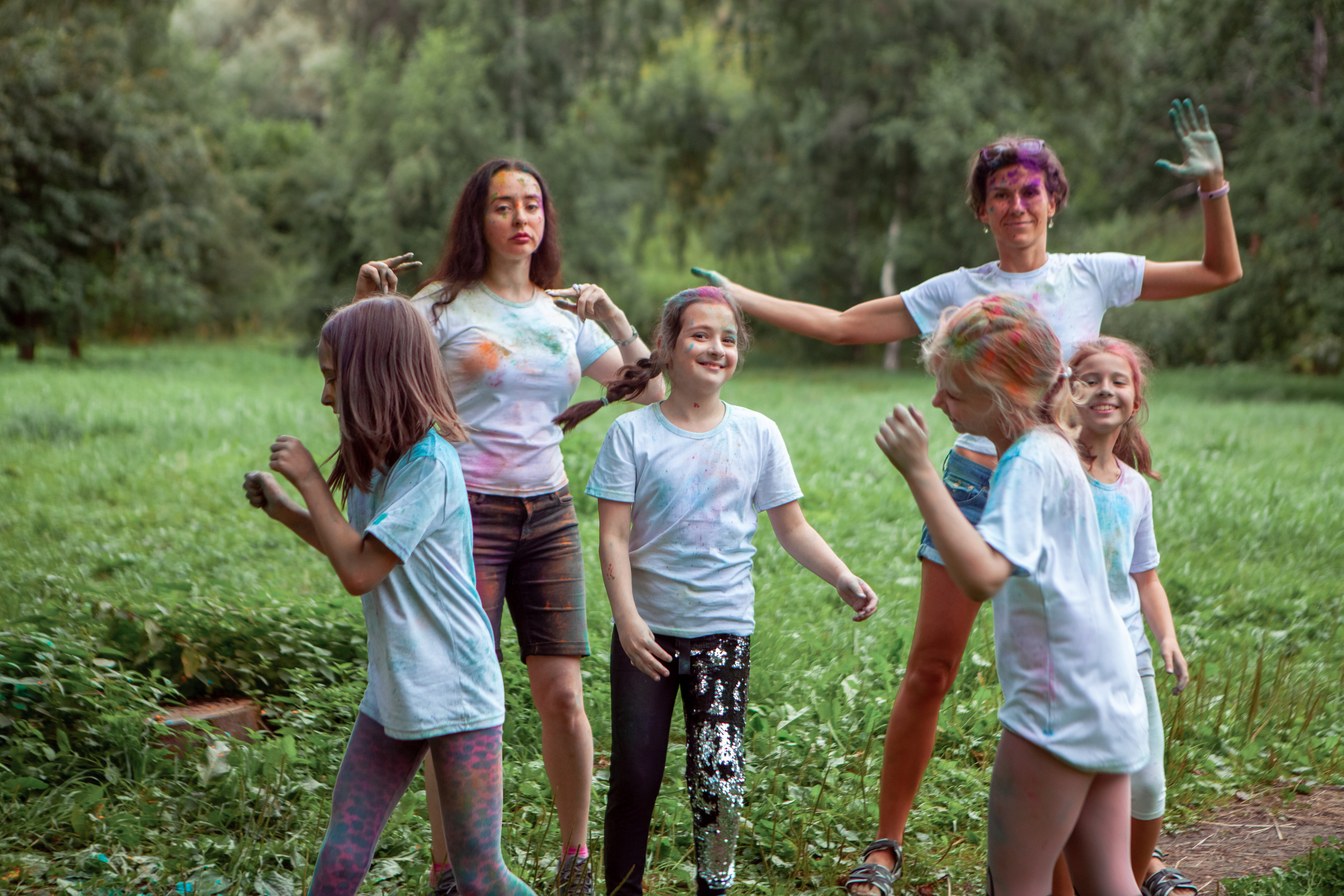 День рождение в красках холли. Семейный и детский фотограф в Москве Дорогова Екатерина