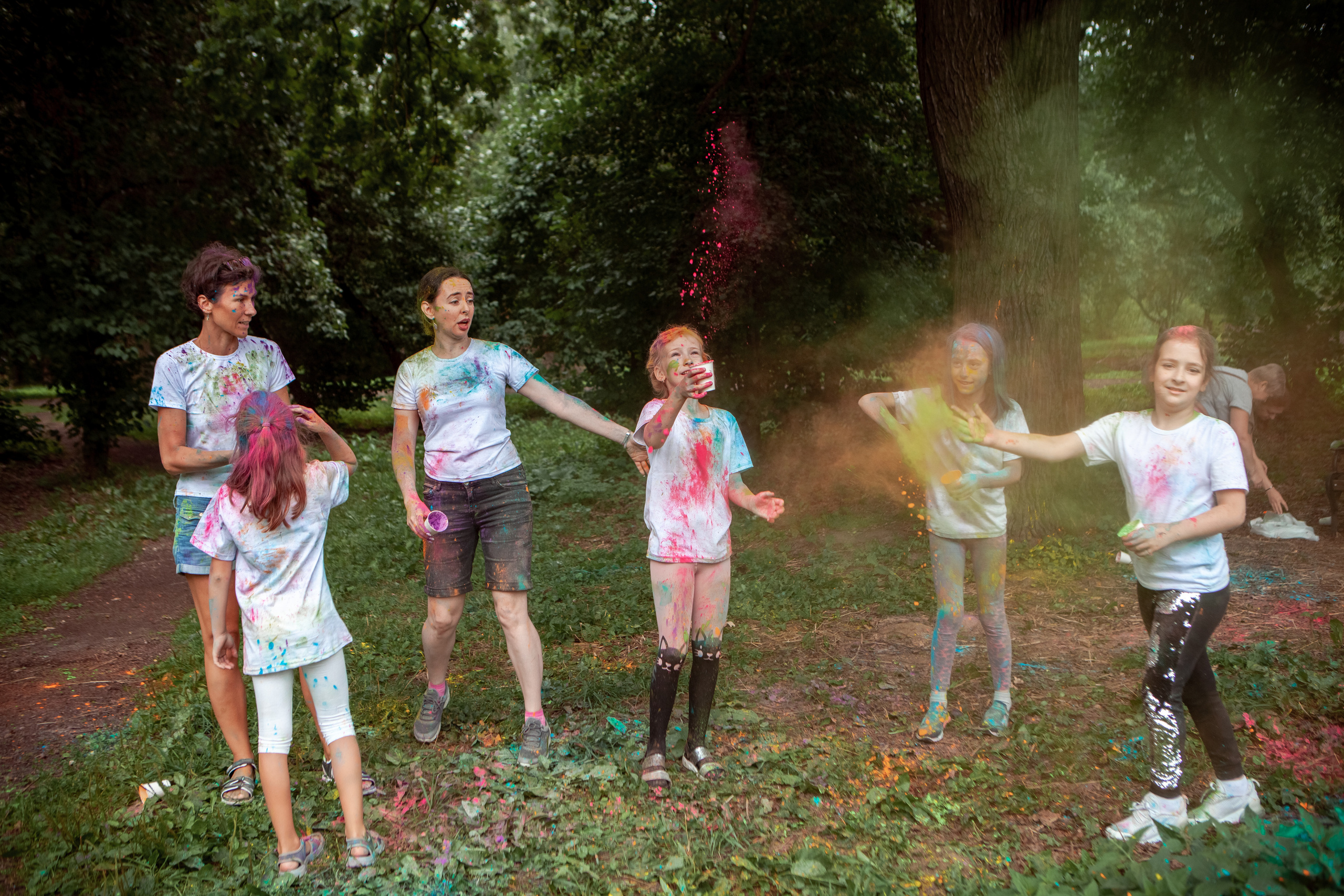 День рождение в красках холли. Семейный и детский фотограф в Москве Дорогова Екатерина