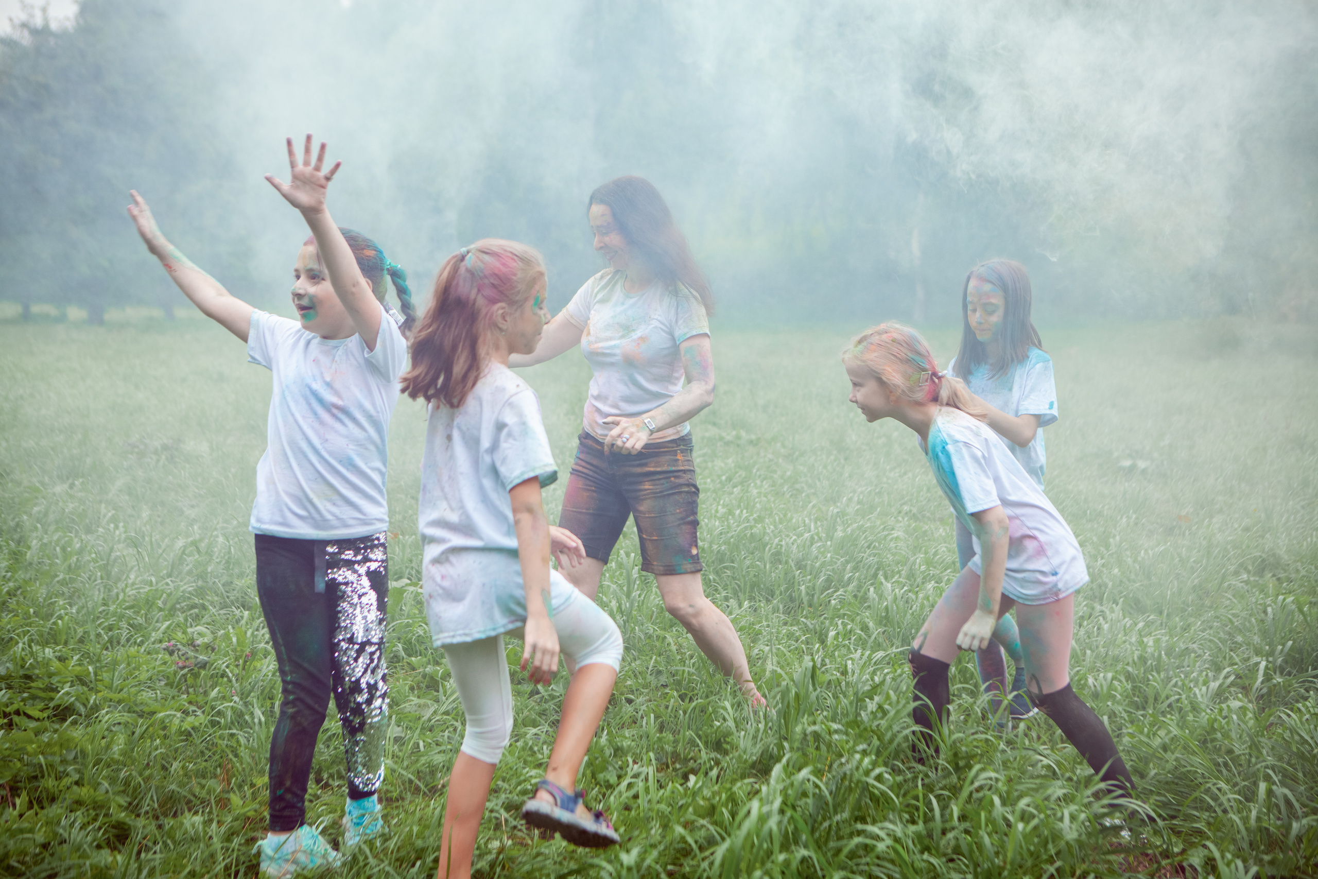 День рождение в красках холли. Семейный и детский фотограф в Москве Дорогова Екатерина