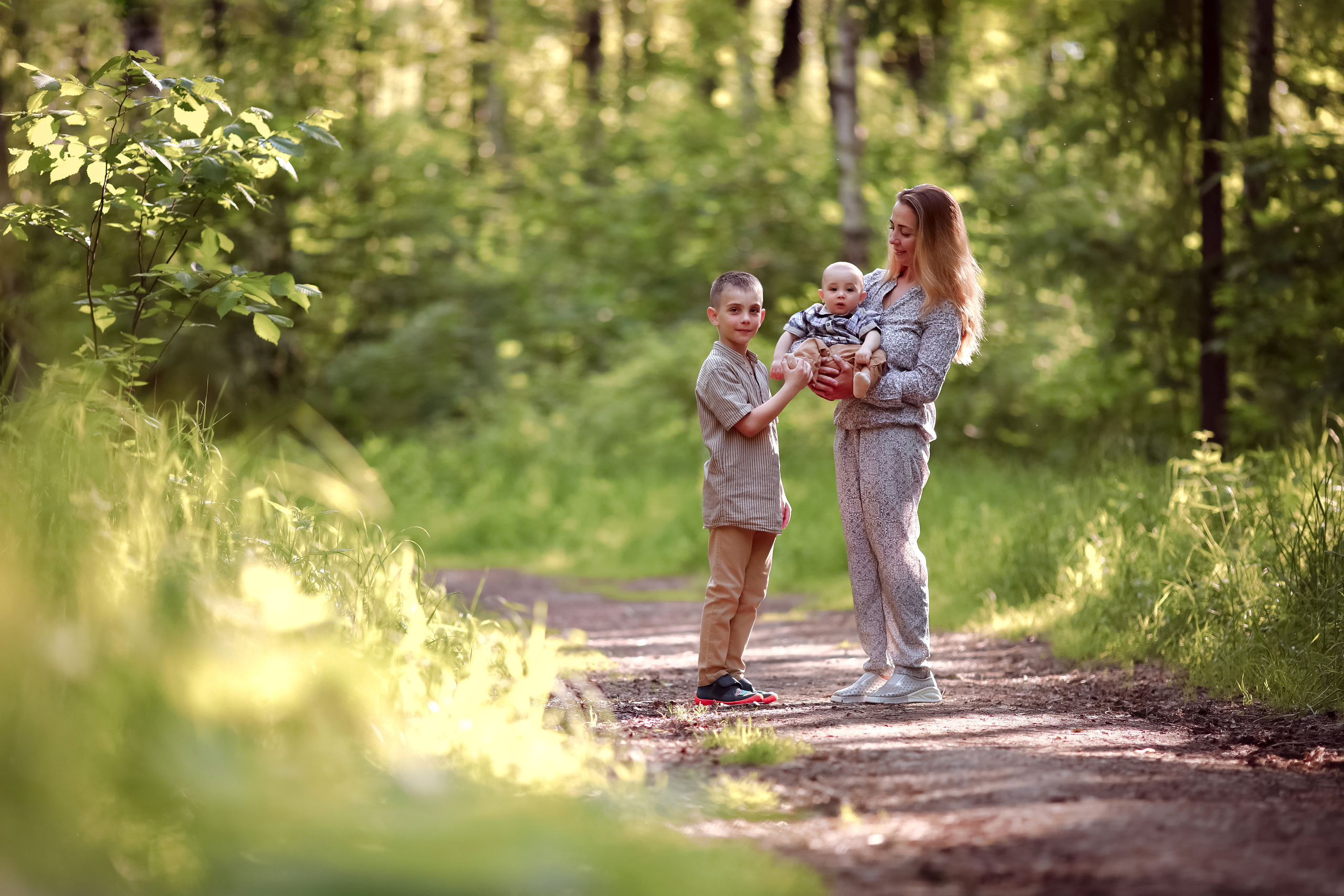 Николай, Надежда, Георгий и Лева. Семейный и детский фотограф в Москве Дорогова Екатерина