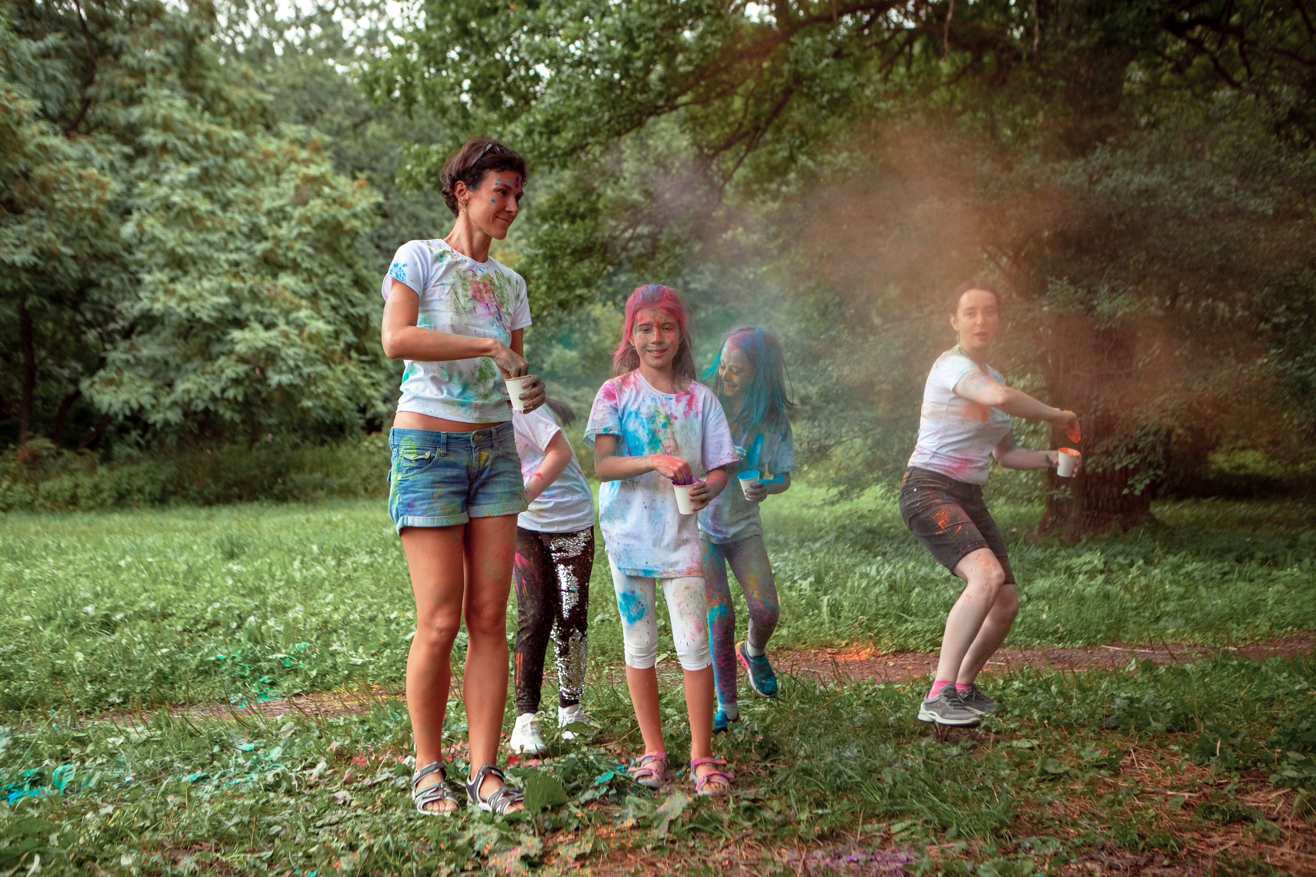 День рождение в красках холли. Семейный и детский фотограф в Москве Дорогова Екатерина