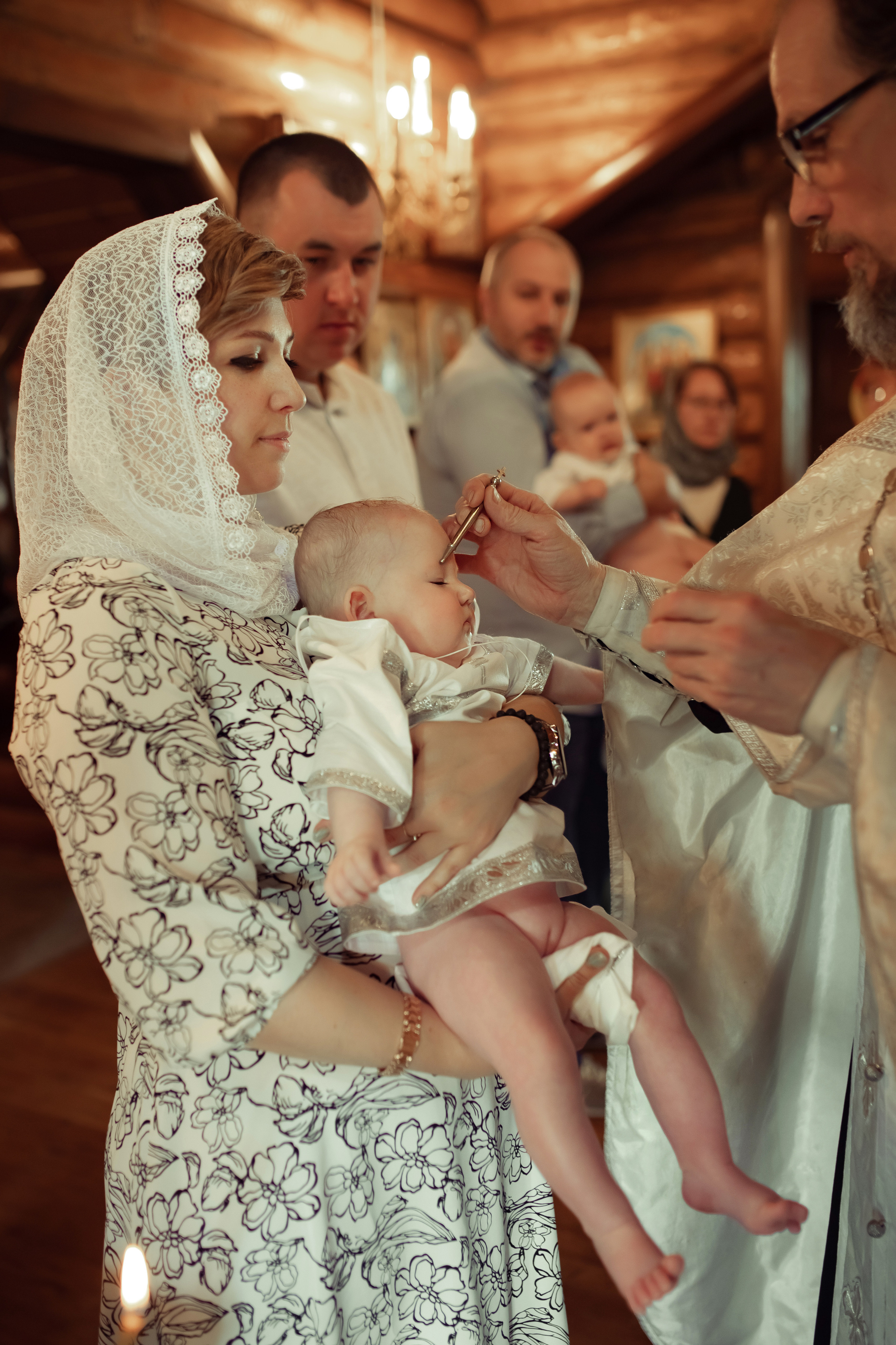 Крещение Евгении. Семейный и детский фотограф в Москве Дорогова Екатерина