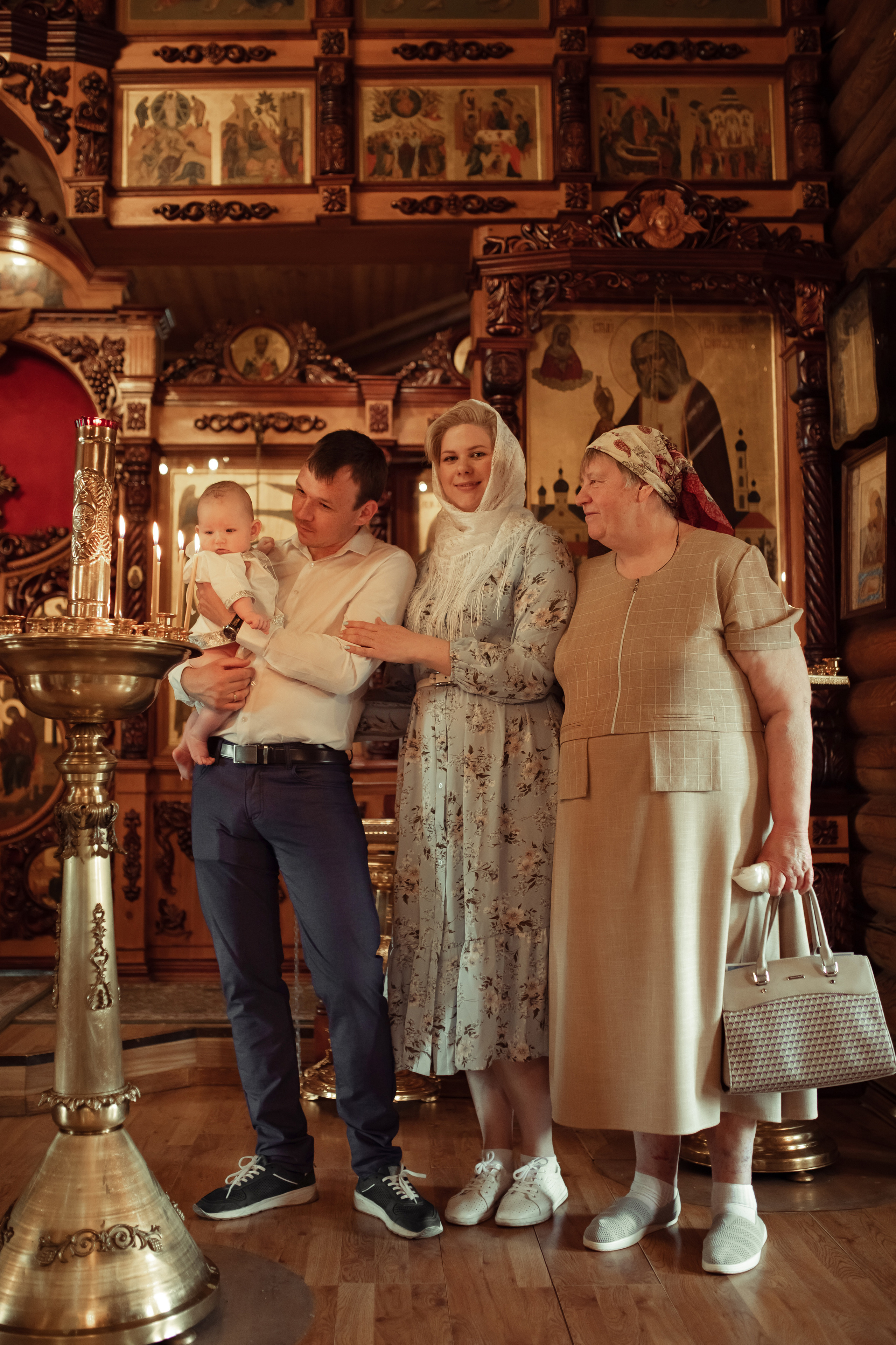 Крещение Евгении. Семейный и детский фотограф в Москве Дорогова Екатерина