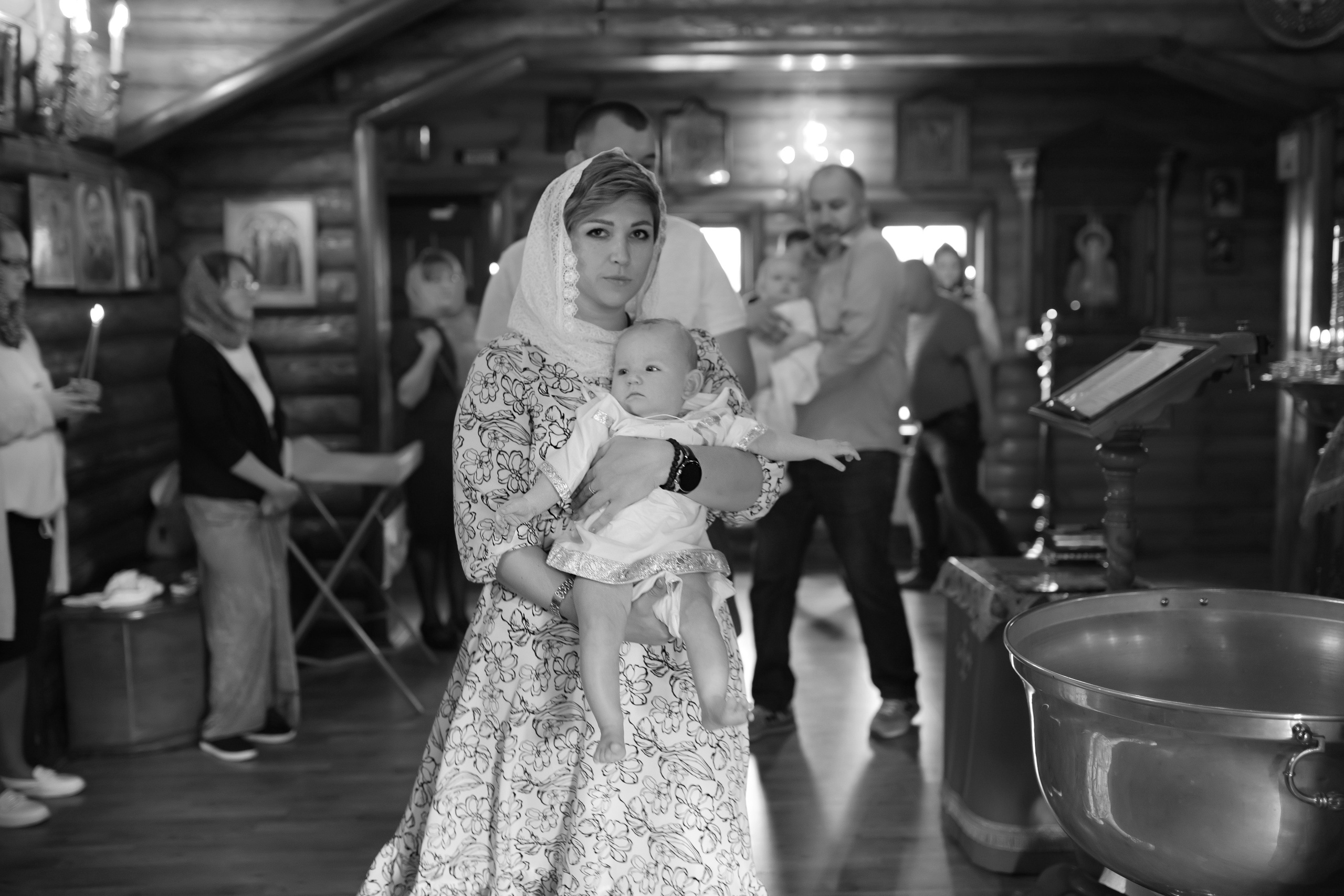 Крещение Евгении. Семейный и детский фотограф в Москве Дорогова Екатерина