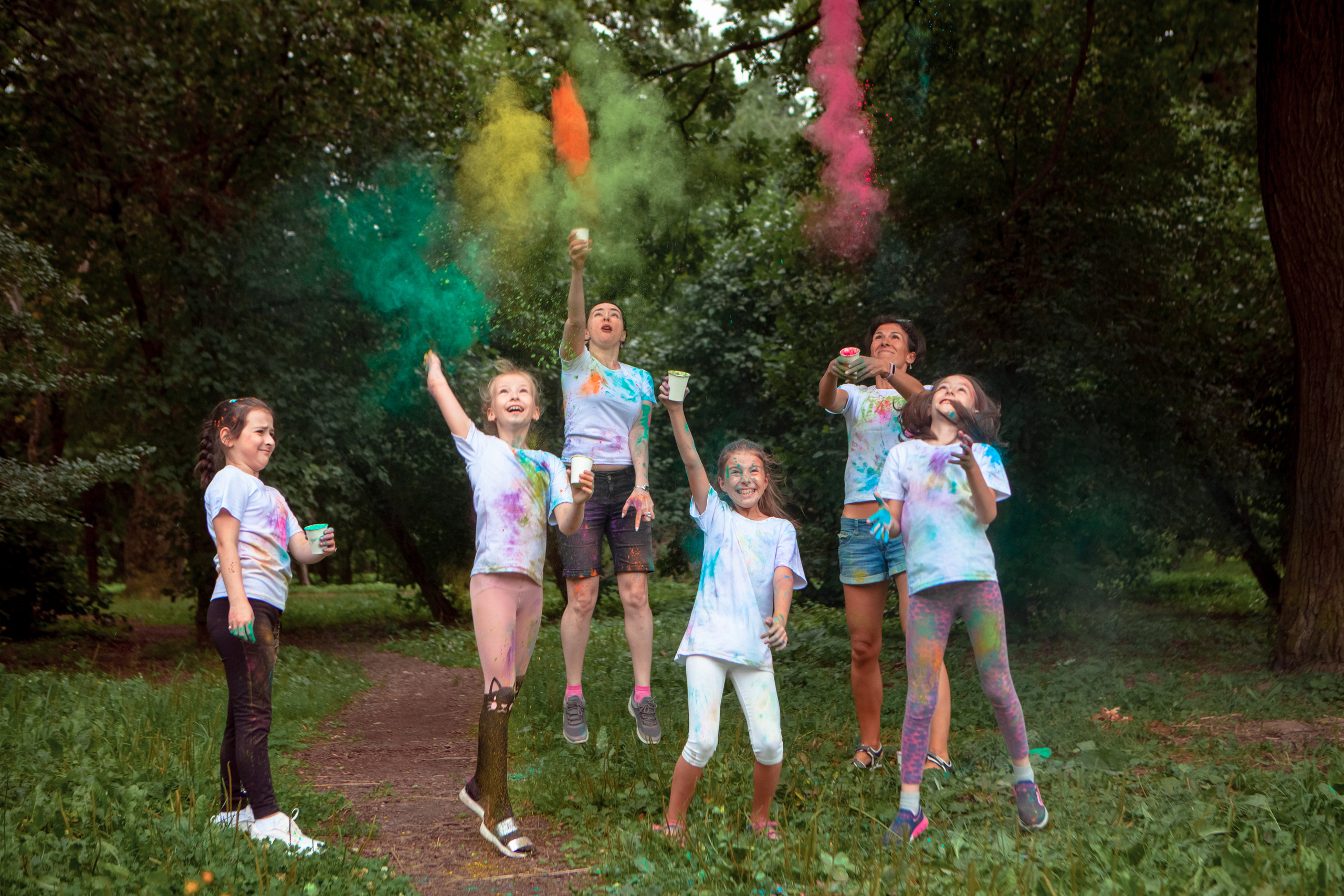 День рождение в красках холли. Семейный и детский фотограф в Москве Дорогова Екатерина