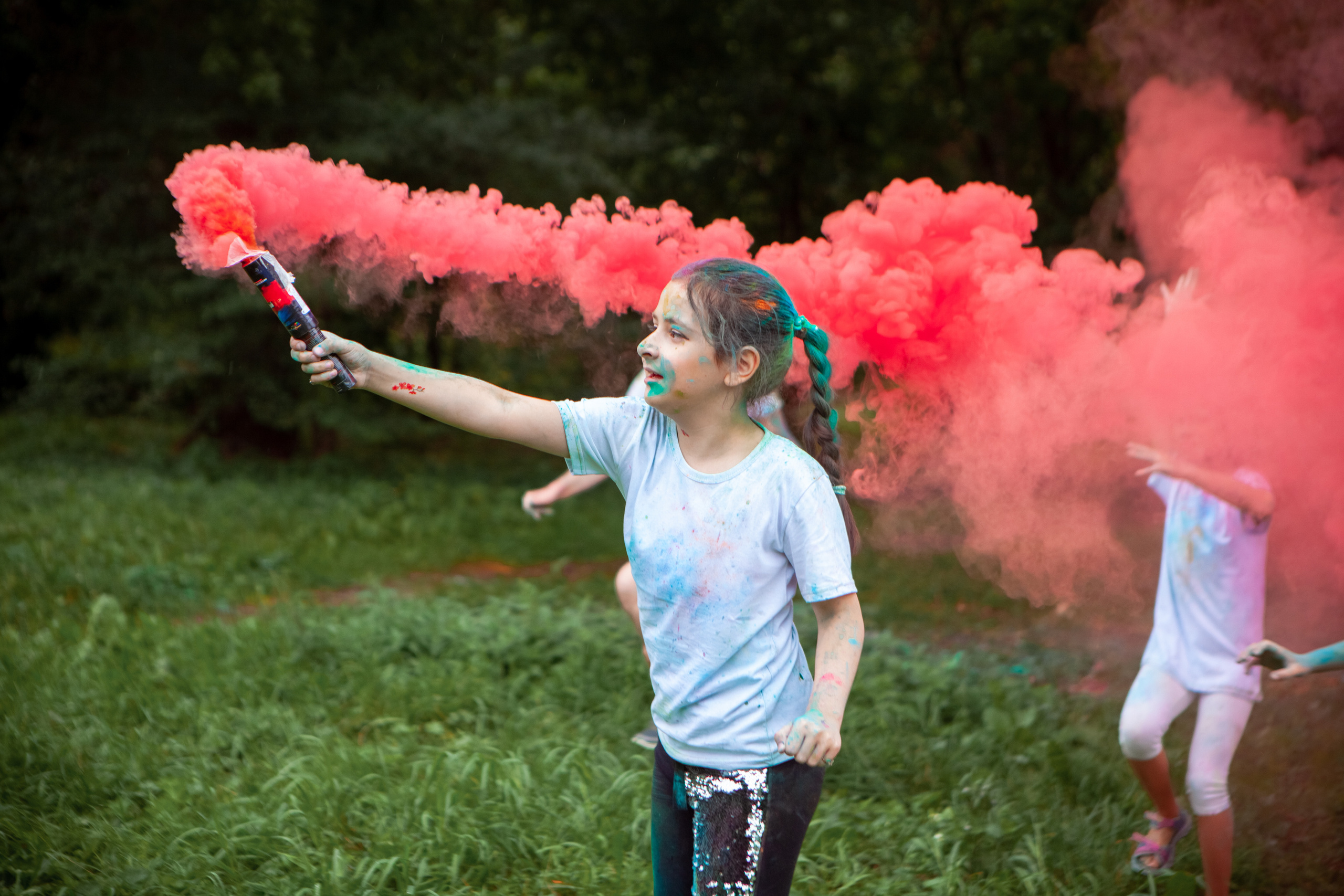 День рождение в красках холли. Семейный и детский фотограф в Москве Дорогова Екатерина