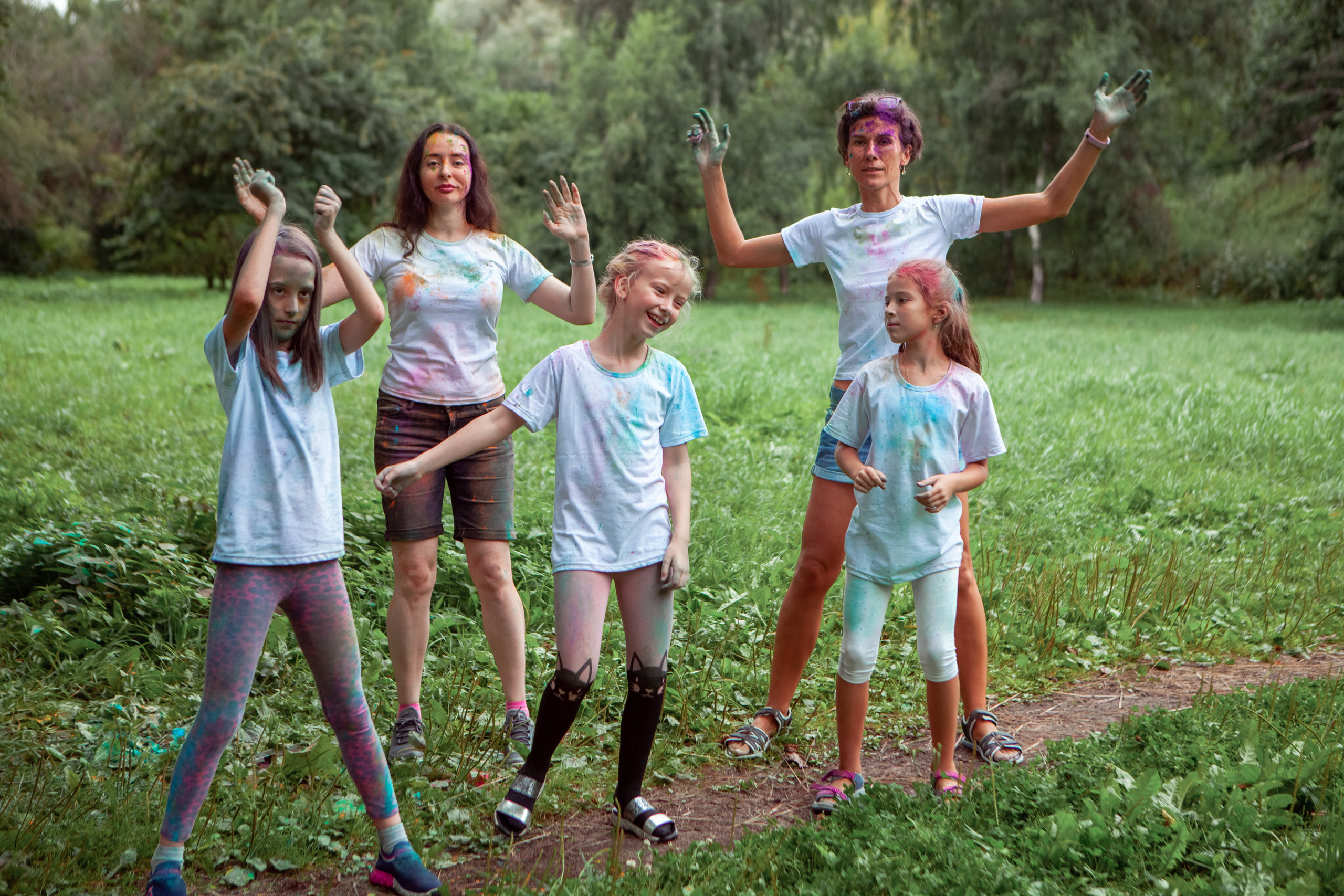 День рождение в красках холли. Семейный и детский фотограф в Москве Дорогова Екатерина