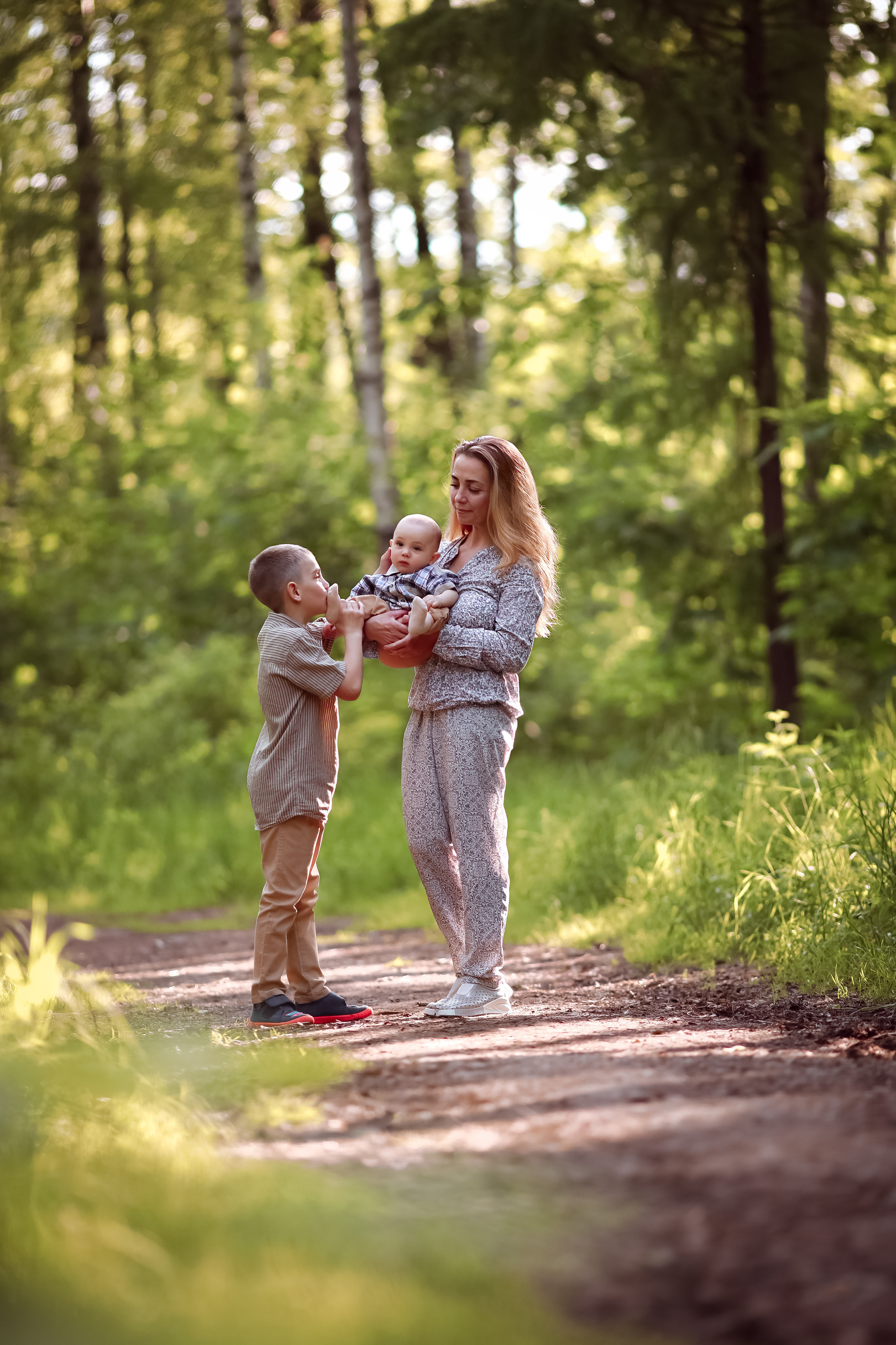 Николай, Надежда, Георгий и Лева. Семейный и детский фотограф в Москве Дорогова Екатерина