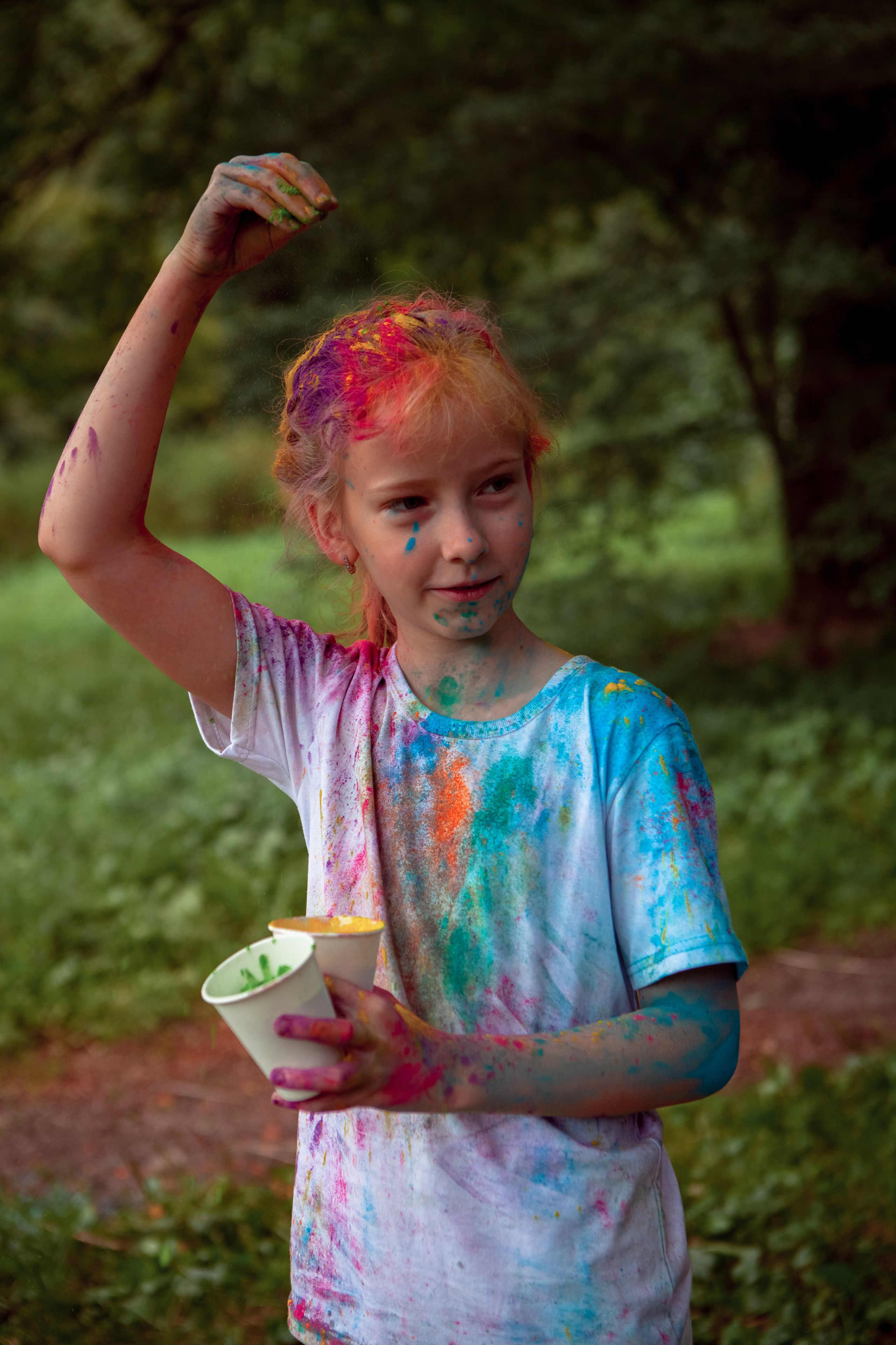 День рождение в красках холли. Семейный и детский фотограф в Москве Дорогова Екатерина