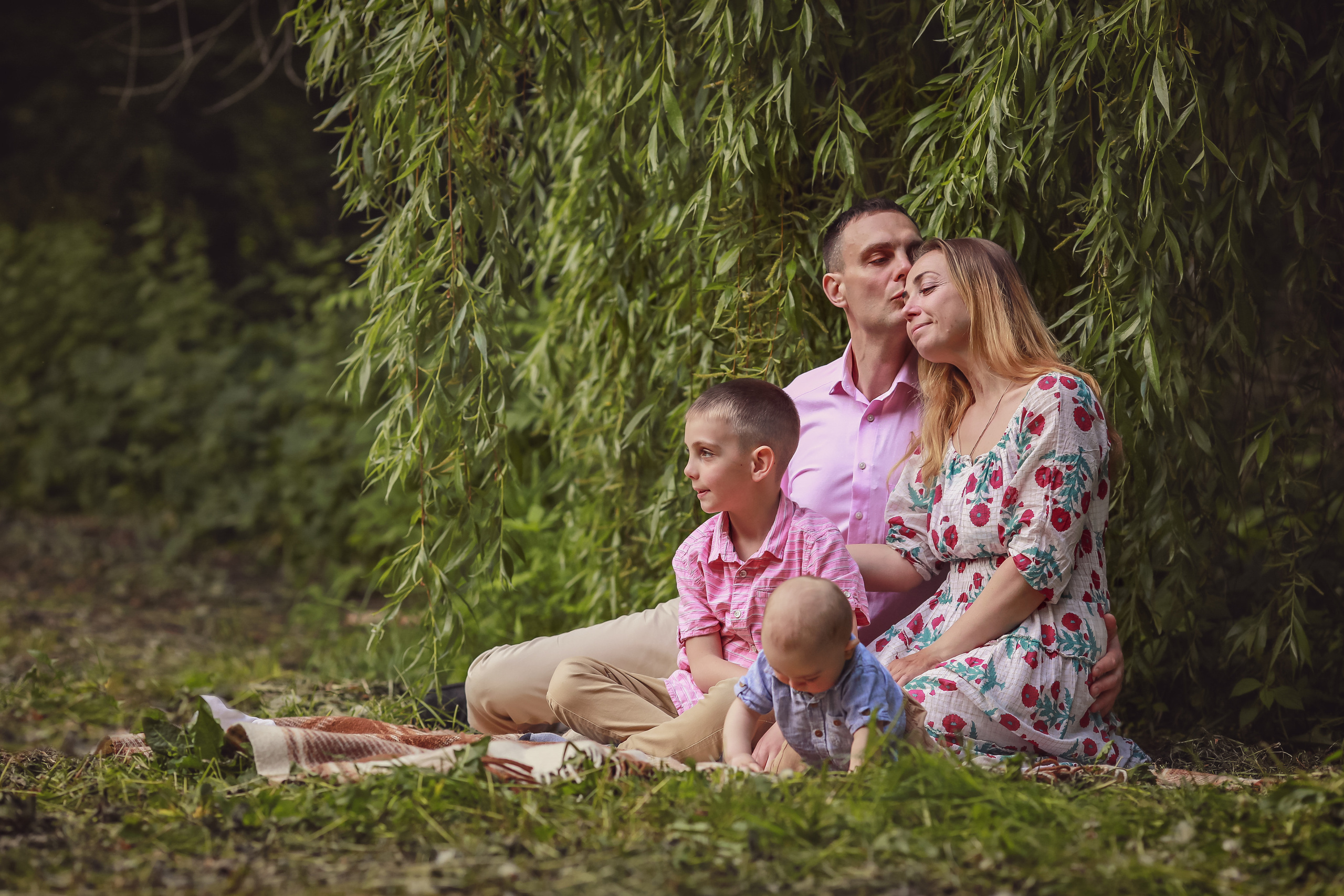 Николай, Надежда, Георгий и Лева. Семейный и детский фотограф в Москве Дорогова Екатерина