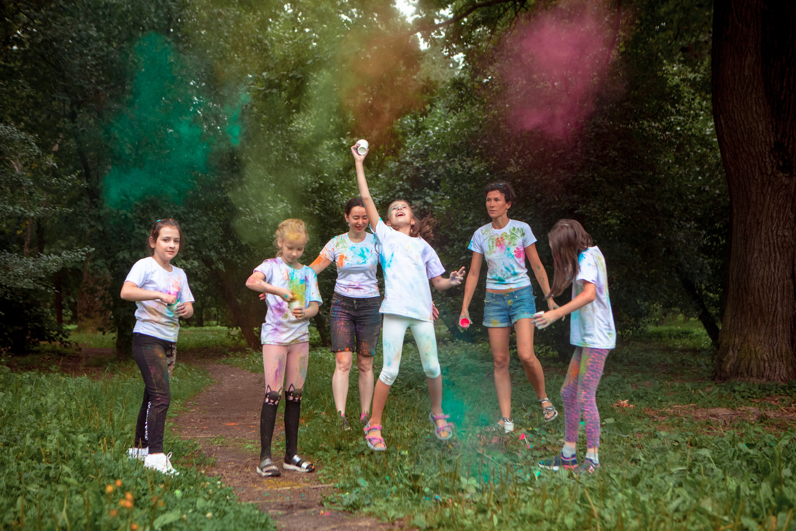 День рождение в красках холли. Семейный и детский фотограф в Москве Дорогова Екатерина