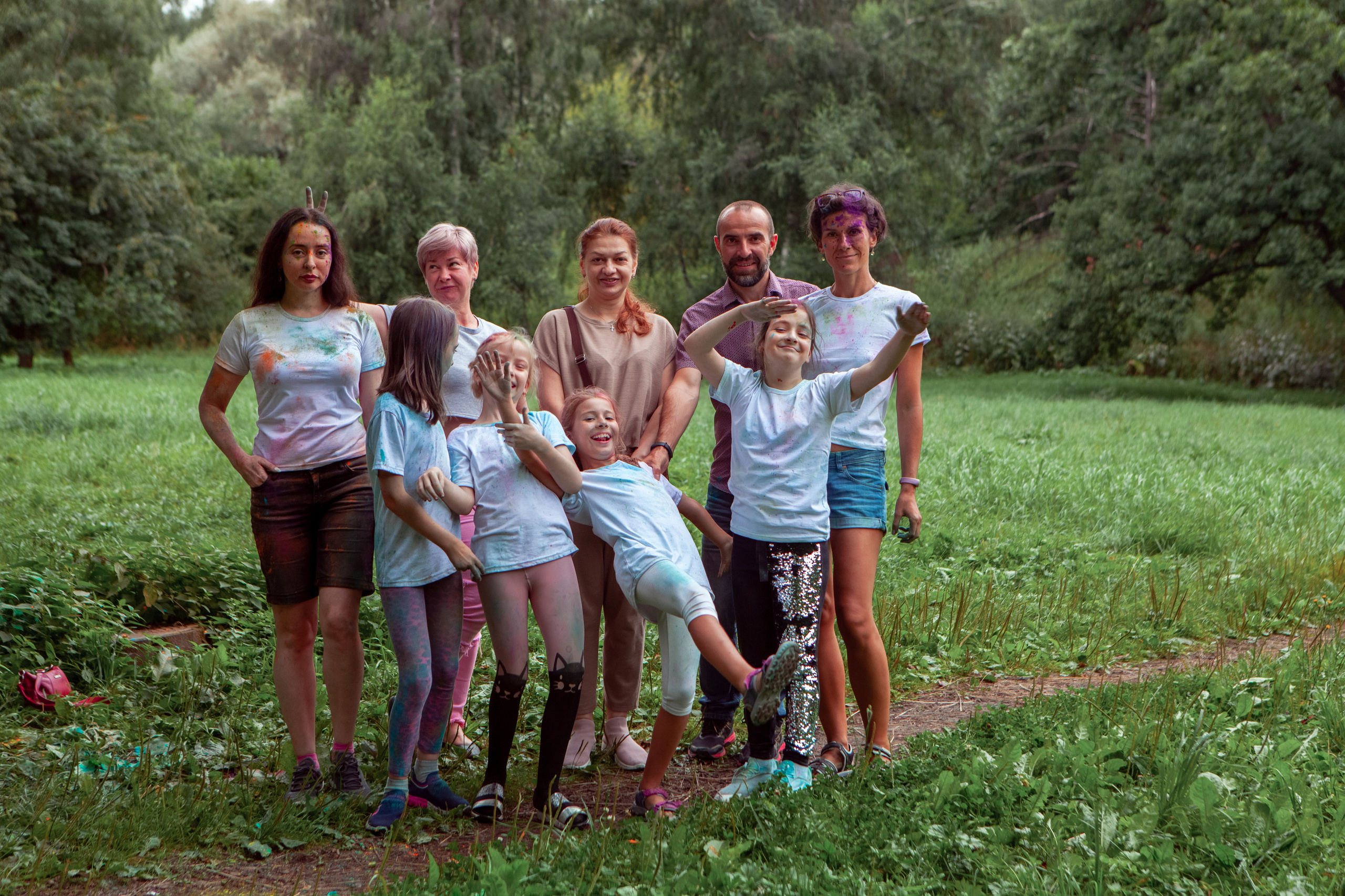 День рождение в красках холли. Семейный и детский фотограф в Москве Дорогова Екатерина