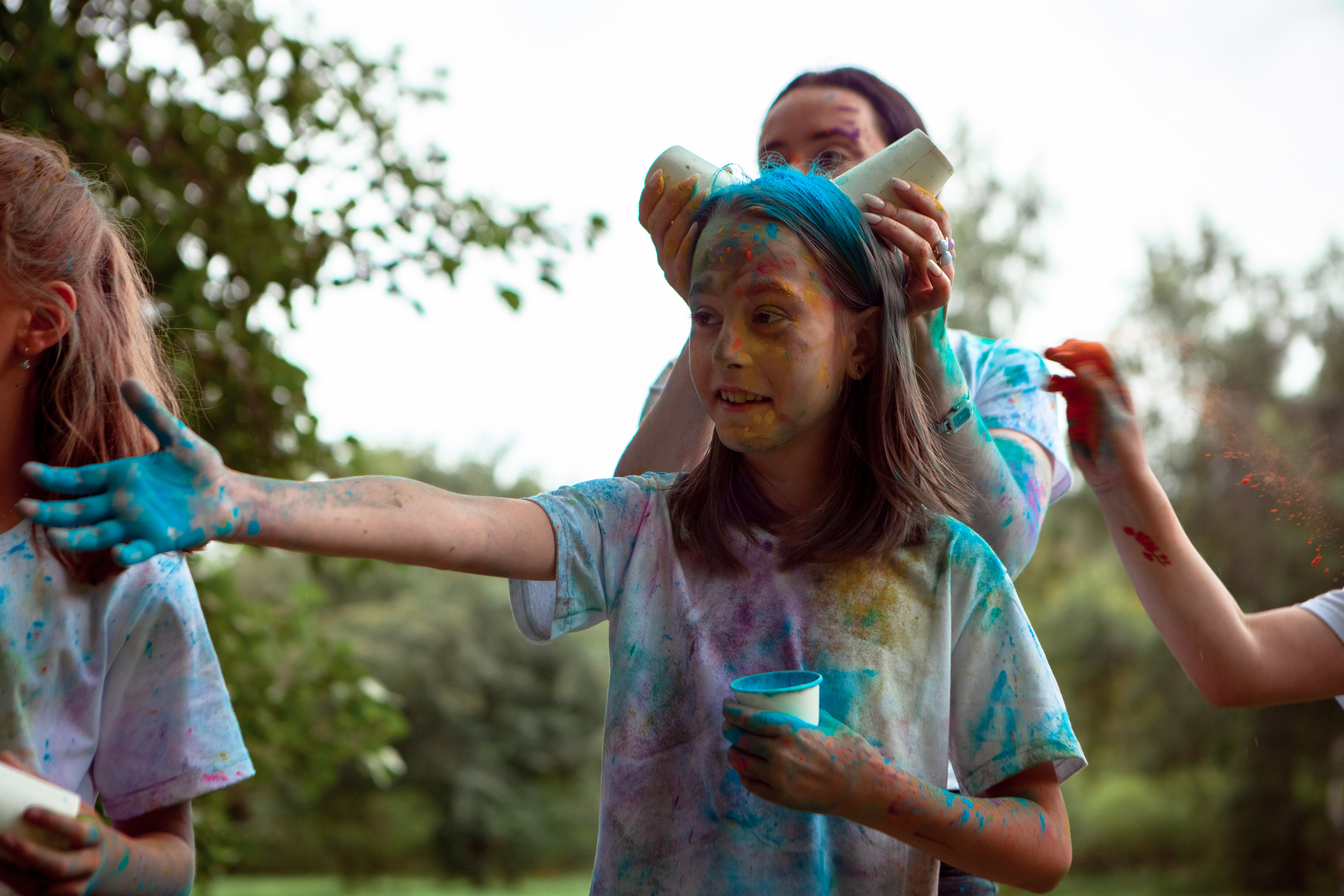 День рождение в красках холли. Семейный и детский фотограф в Москве Дорогова Екатерина