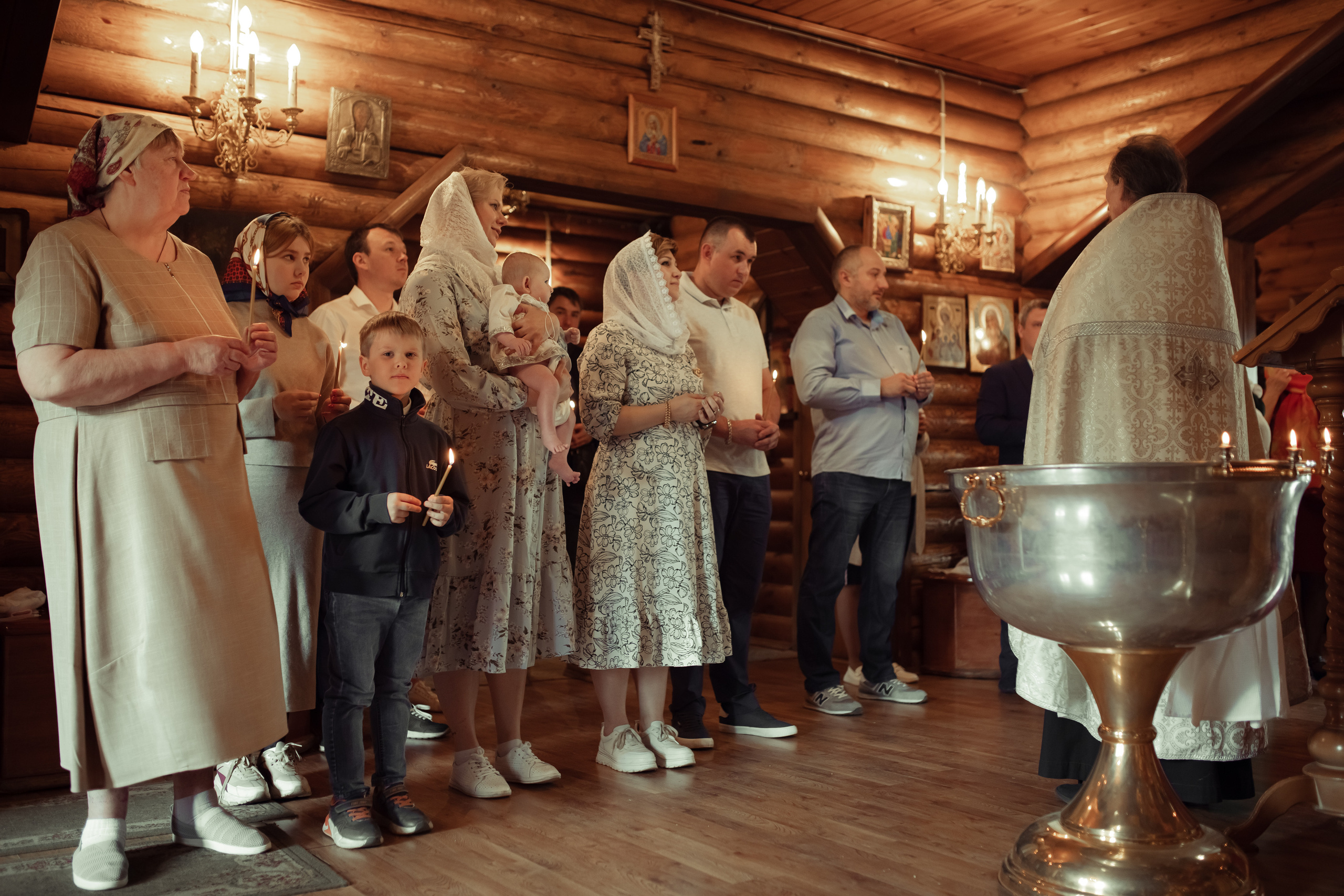 Крещение Евгении. Семейный и детский фотограф в Москве Дорогова Екатерина