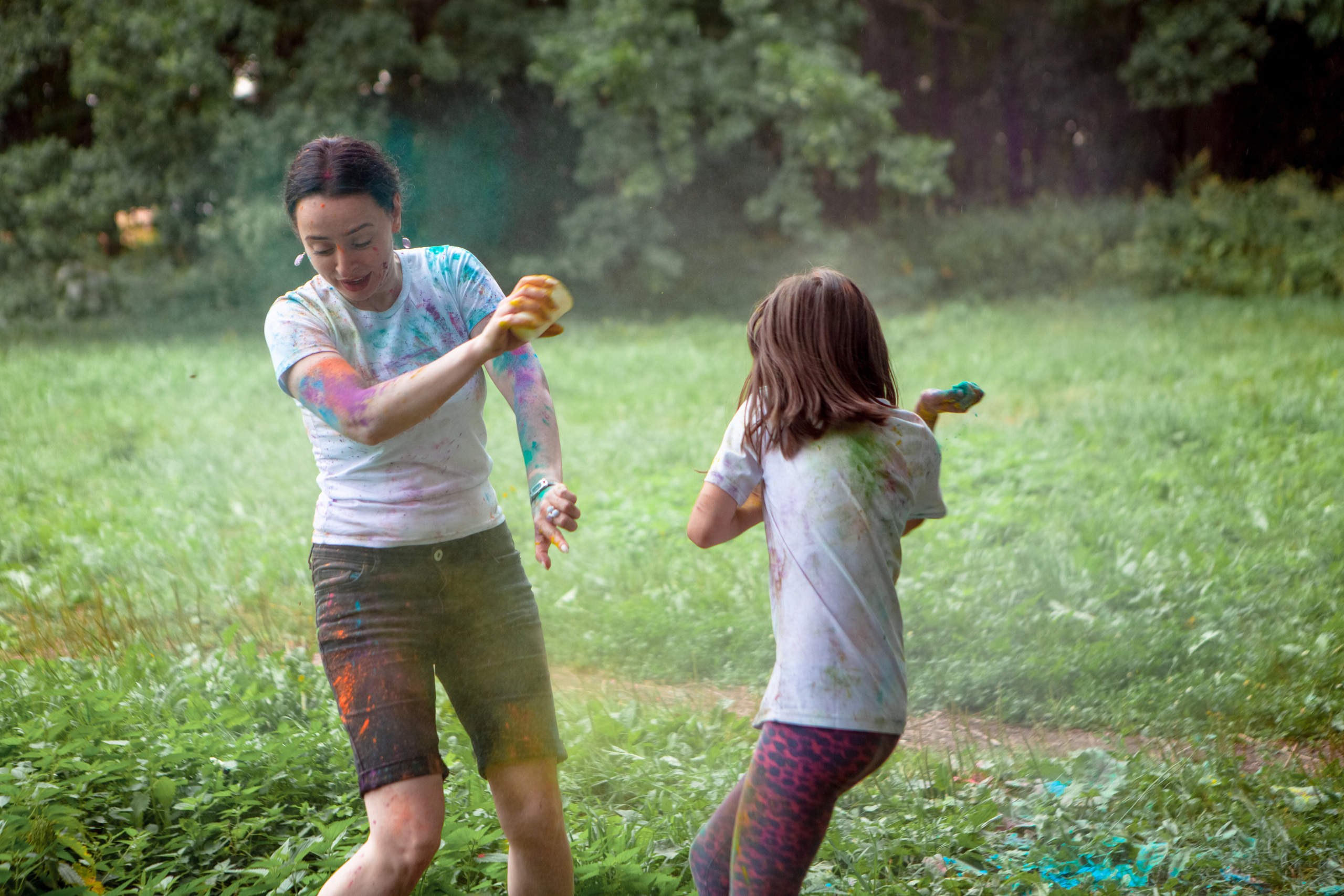 День рождение в красках холли. Семейный и детский фотограф в Москве Дорогова Екатерина