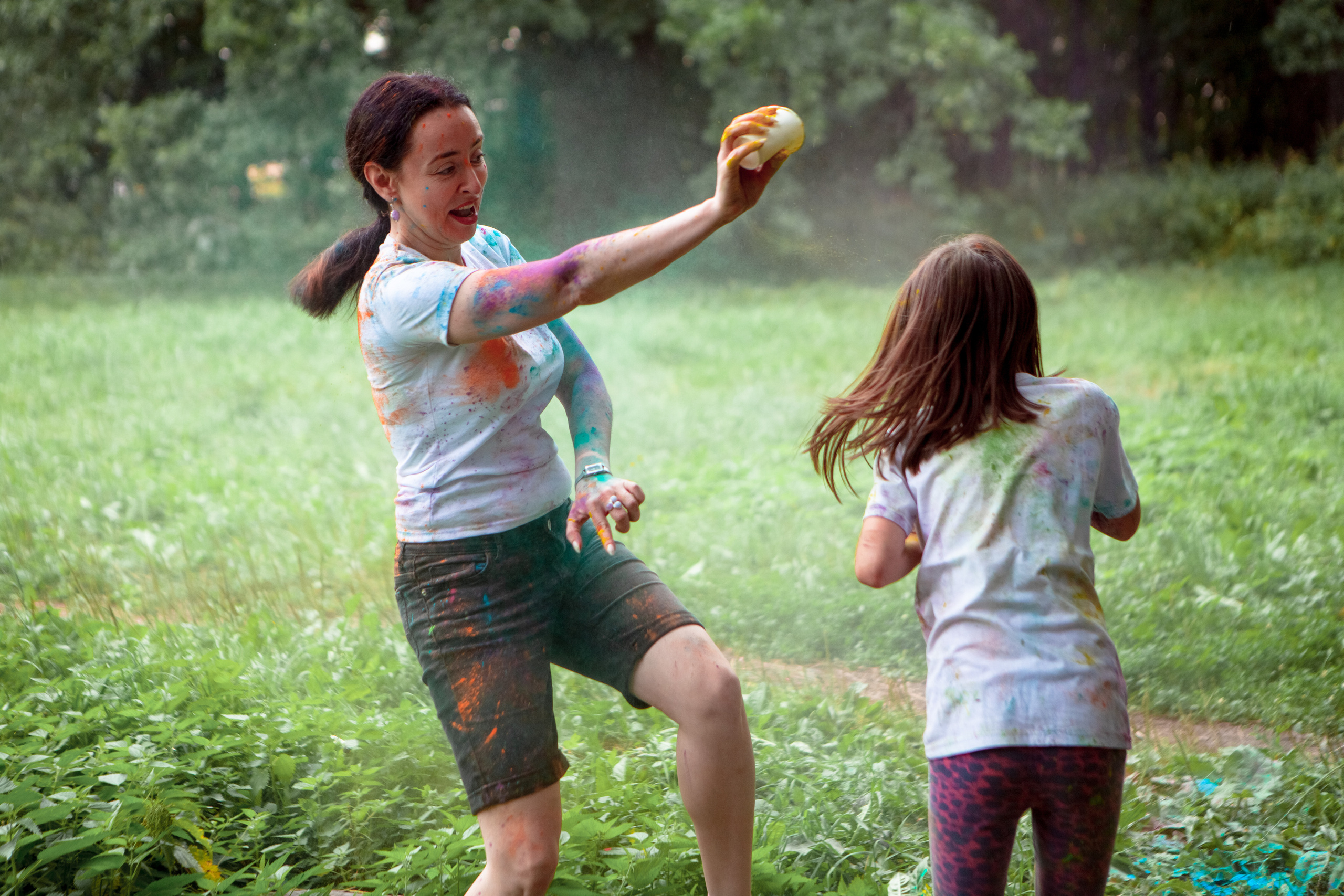 День рождение в красках холли. Семейный и детский фотограф в Москве Дорогова Екатерина