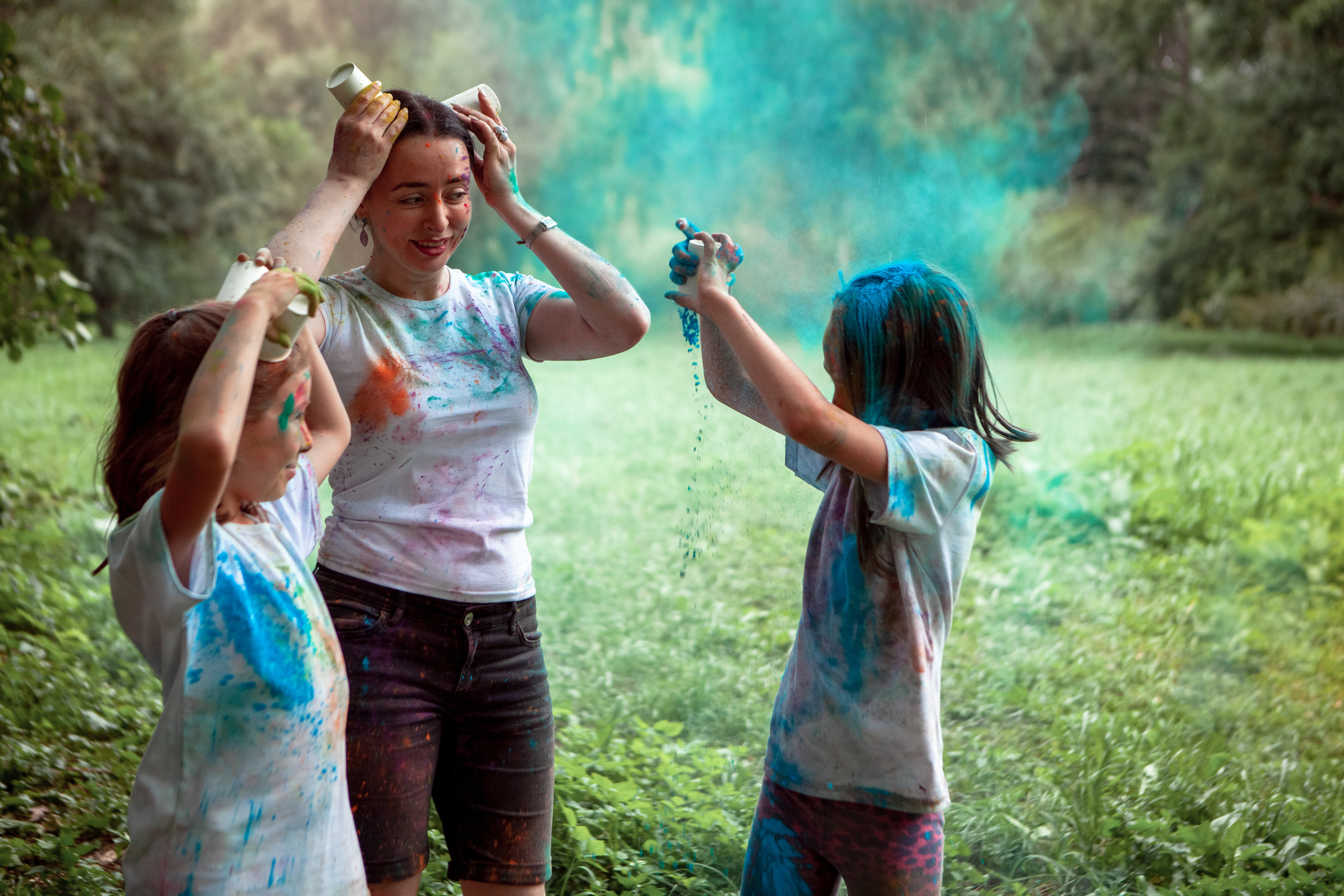 День рождение в красках холли. Семейный и детский фотограф в Москве Дорогова Екатерина