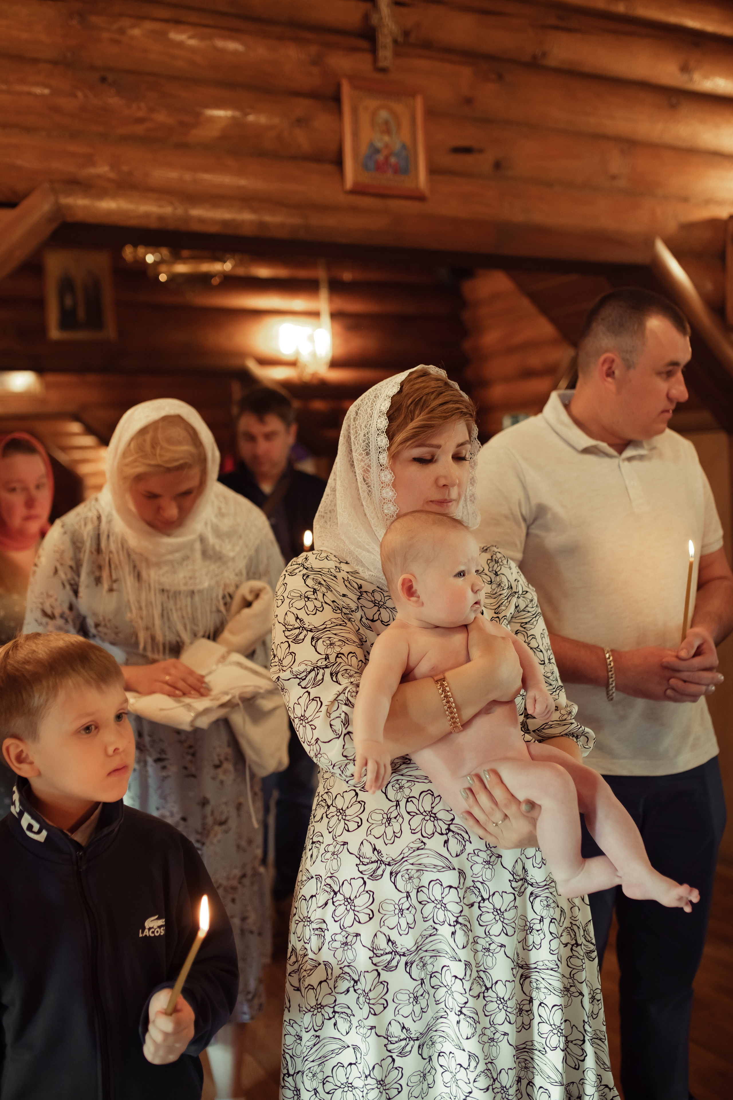 Крещение Евгении. Семейный и детский фотограф в Москве Дорогова Екатерина