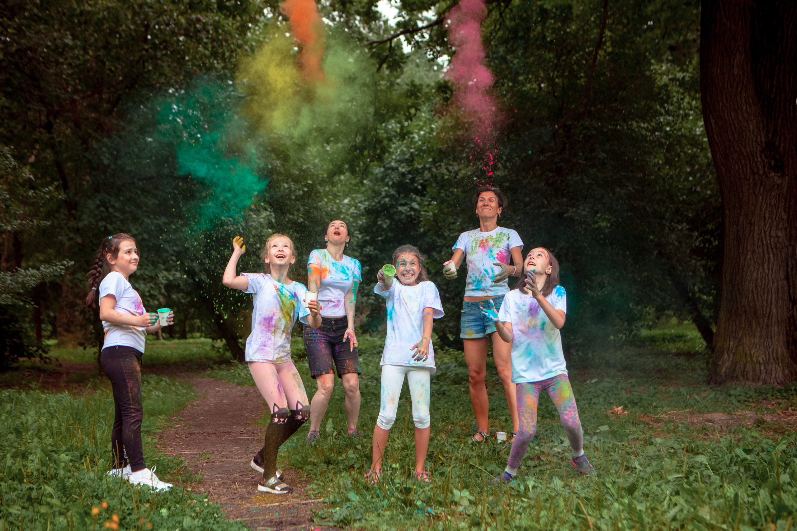 День рождение в красках холли. Семейный и детский фотограф в Москве Дорогова Екатерина