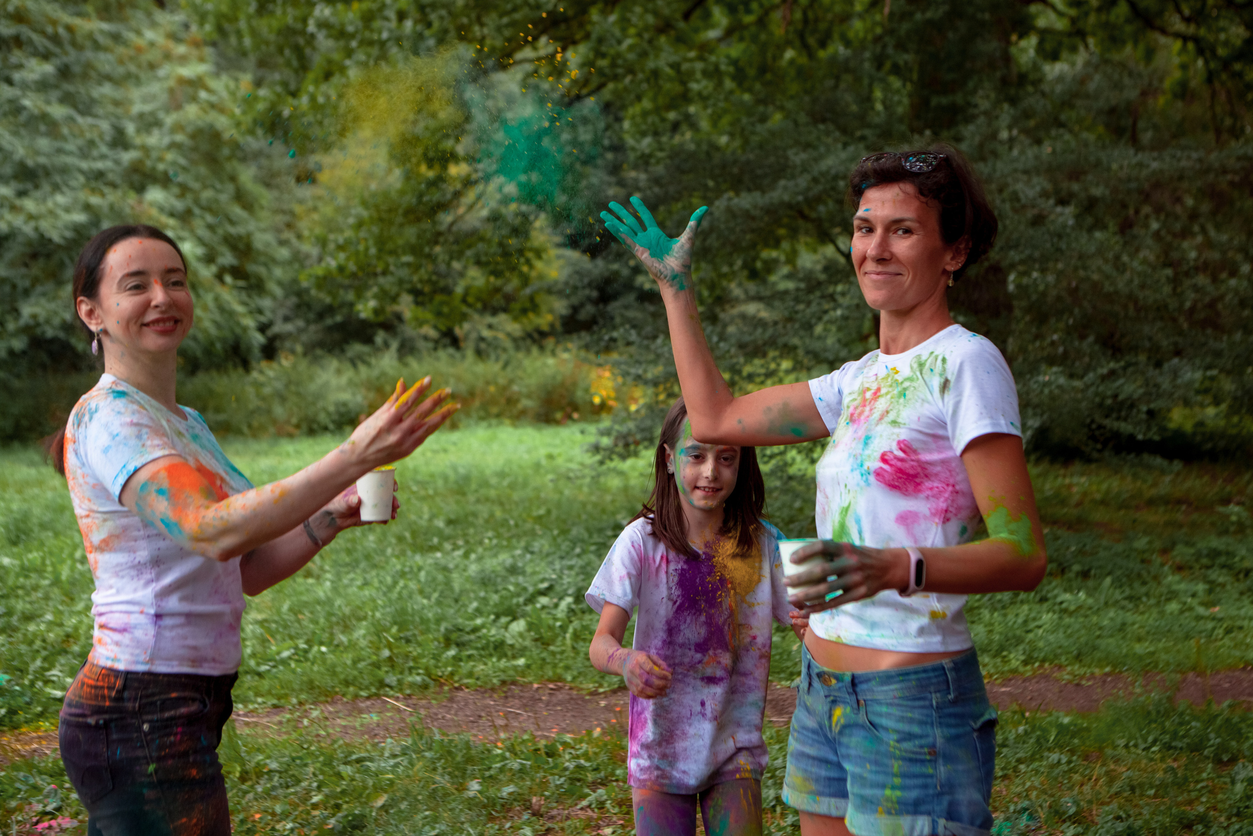 День рождение в красках холли. Семейный и детский фотограф в Москве Дорогова Екатерина