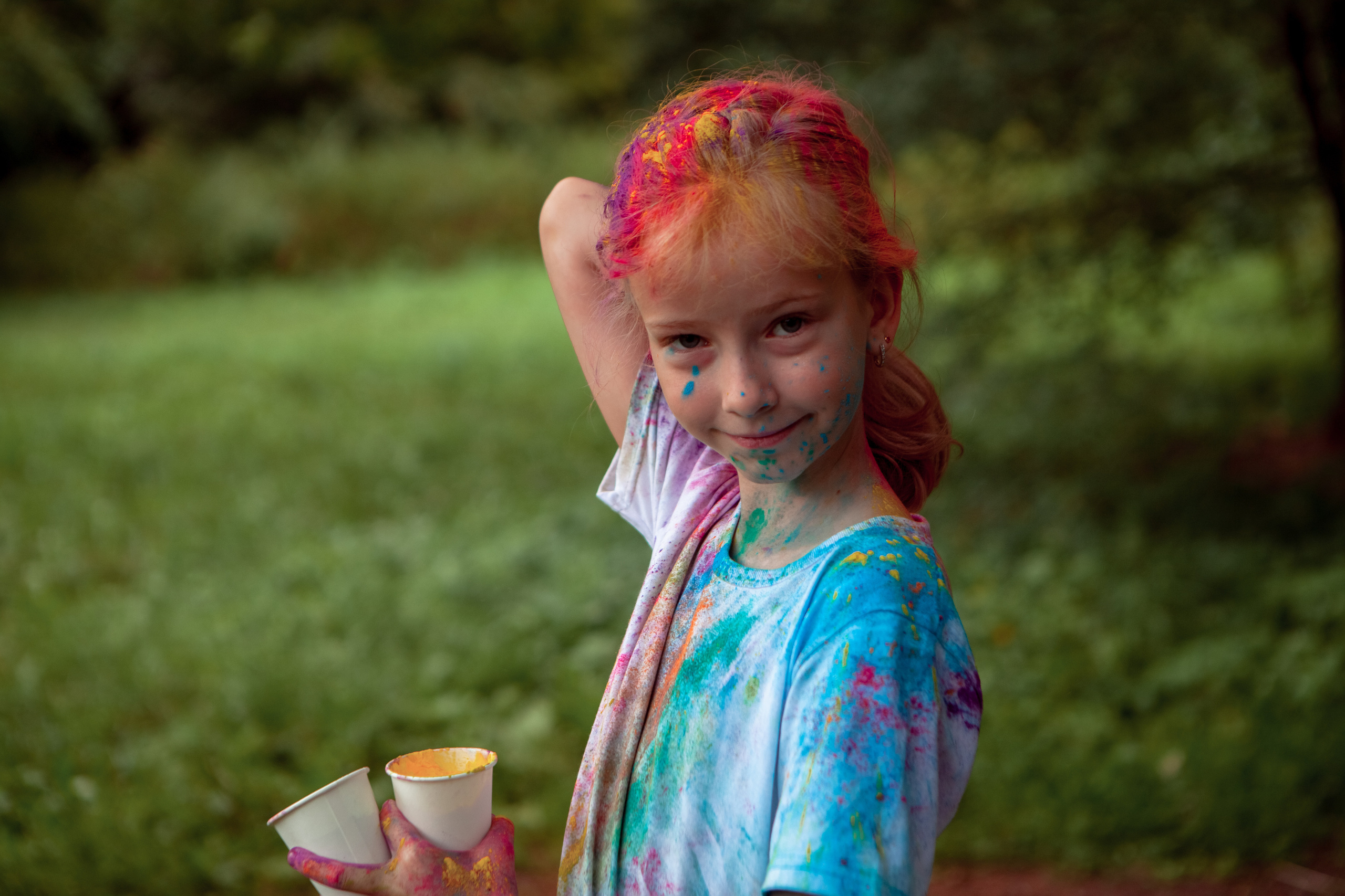 День рождение в красках холли. Семейный и детский фотограф в Москве Дорогова Екатерина