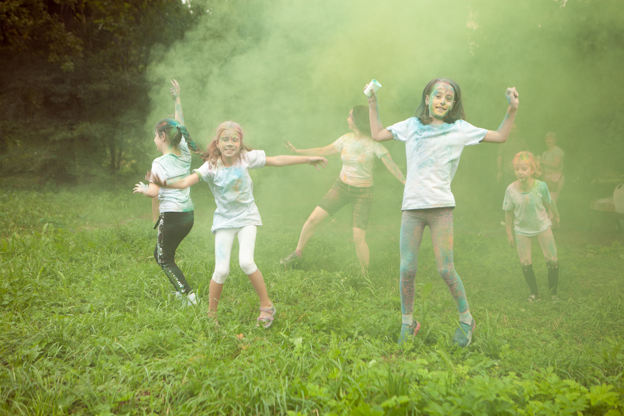 День рождение в красках холли. Семейный и детский фотограф в Москве Дорогова Екатерина