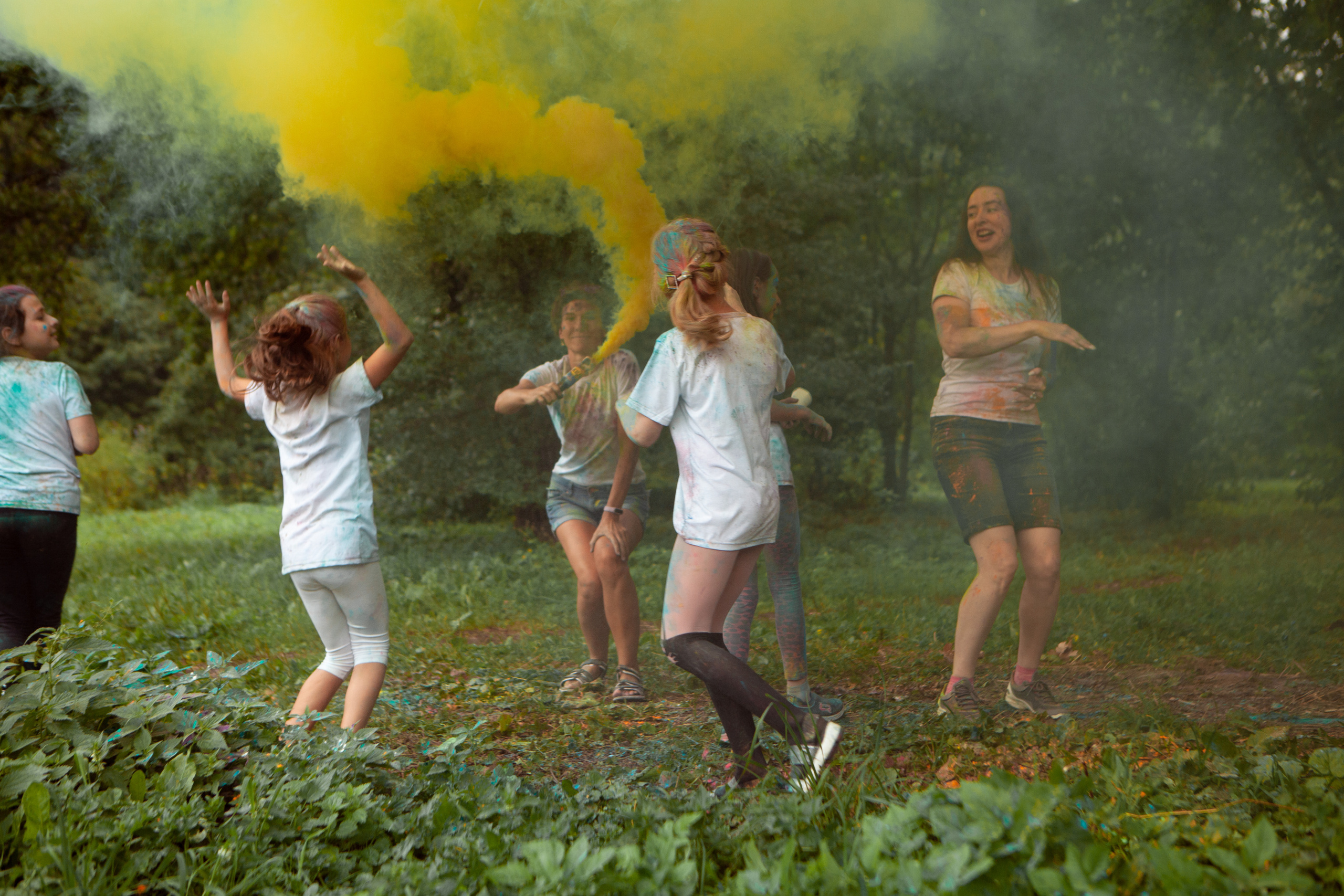 День рождение в красках холли. Семейный и детский фотограф в Москве Дорогова Екатерина