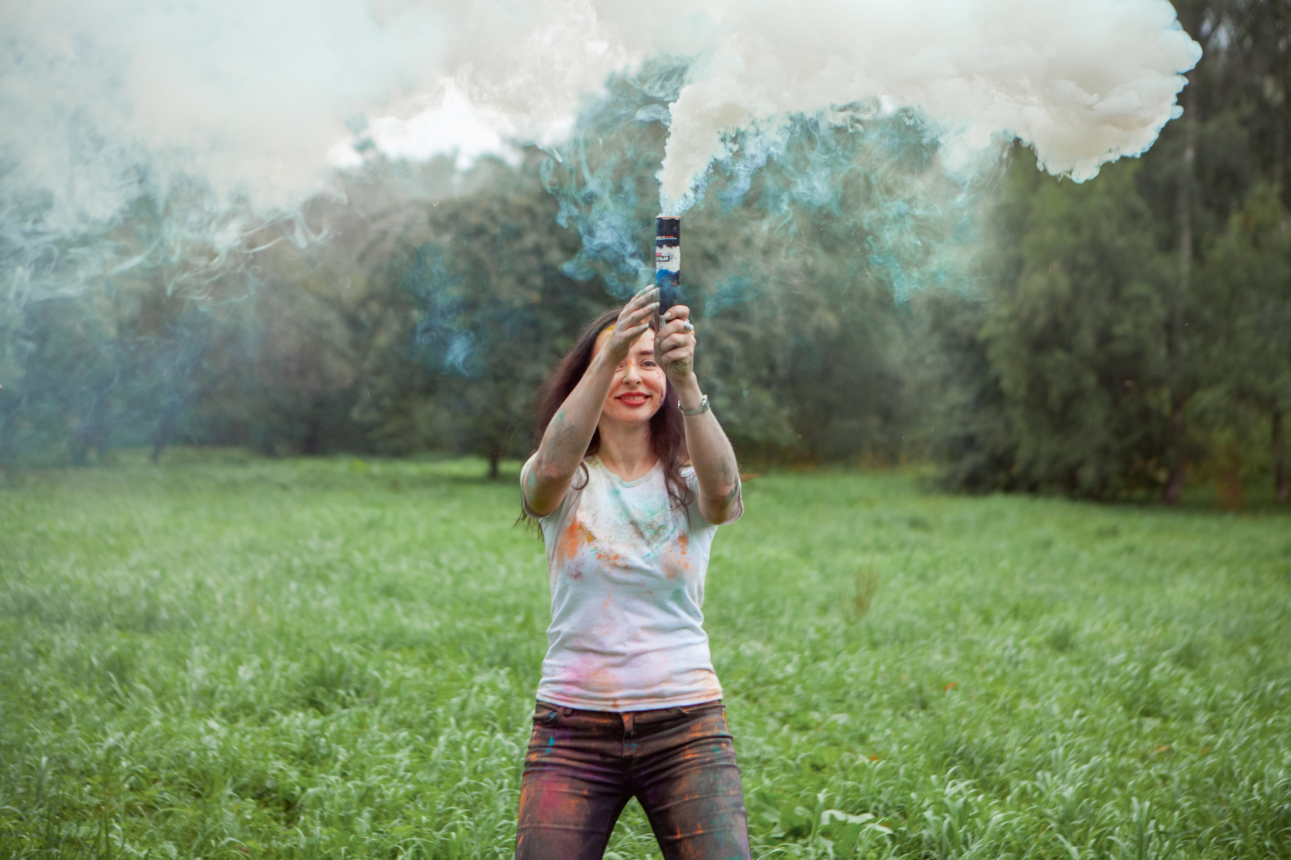 День рождение в красках холли. Семейный и детский фотограф в Москве Дорогова Екатерина