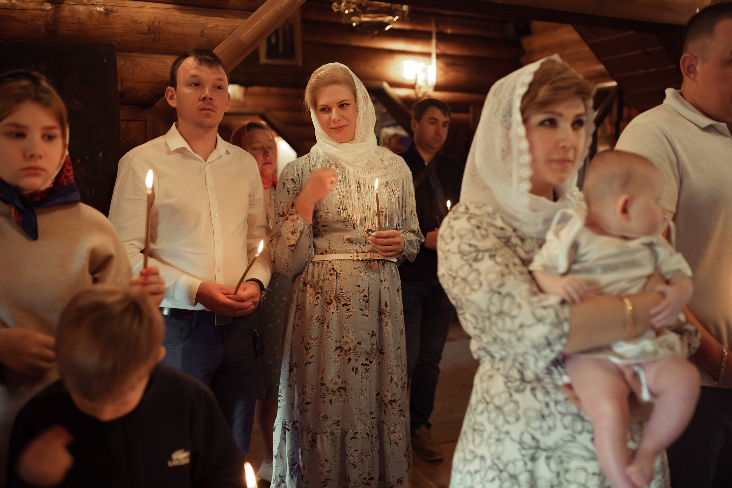 Крещение Евгении. Семейный и детский фотограф в Москве Дорогова Екатерина