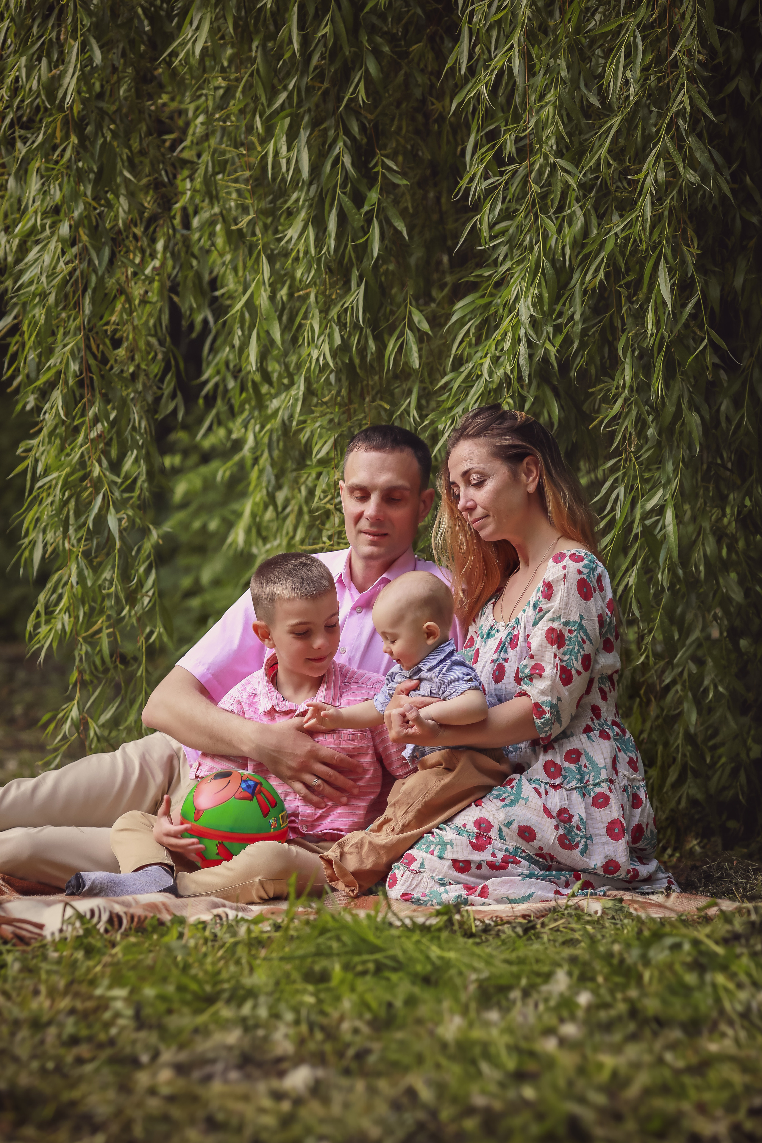 Николай, Надежда, Георгий и Лева. Семейный и детский фотограф в Москве Дорогова Екатерина