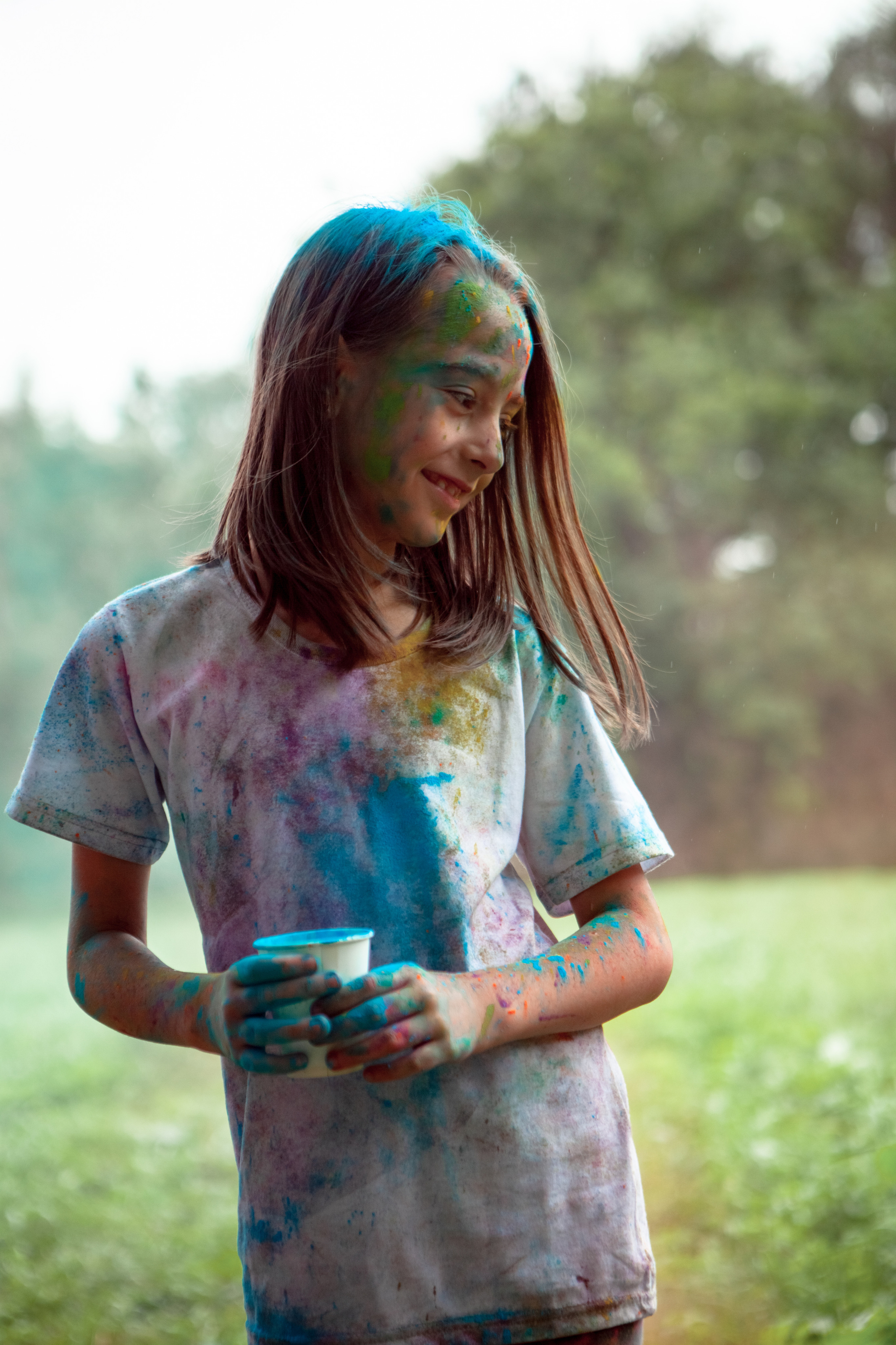 День рождение в красках холли. Семейный и детский фотограф в Москве Дорогова Екатерина