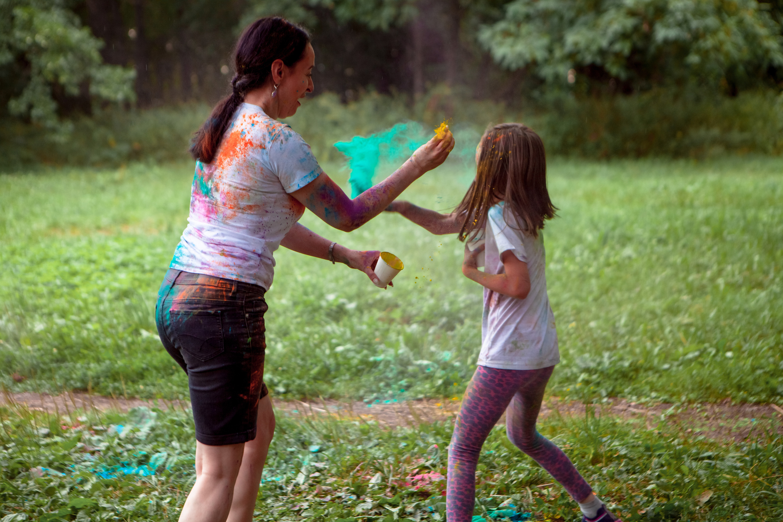 День рождение в красках холли. Семейный и детский фотограф в Москве Дорогова Екатерина