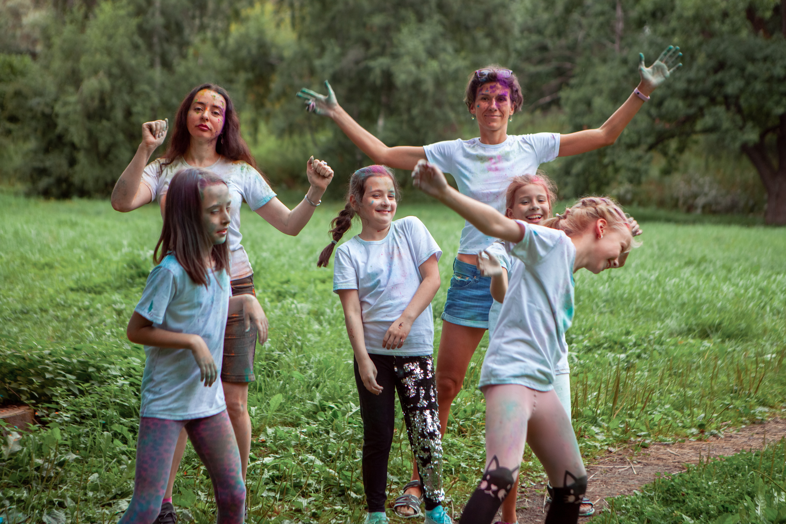 День рождение в красках холли. Семейный и детский фотограф в Москве Дорогова Екатерина