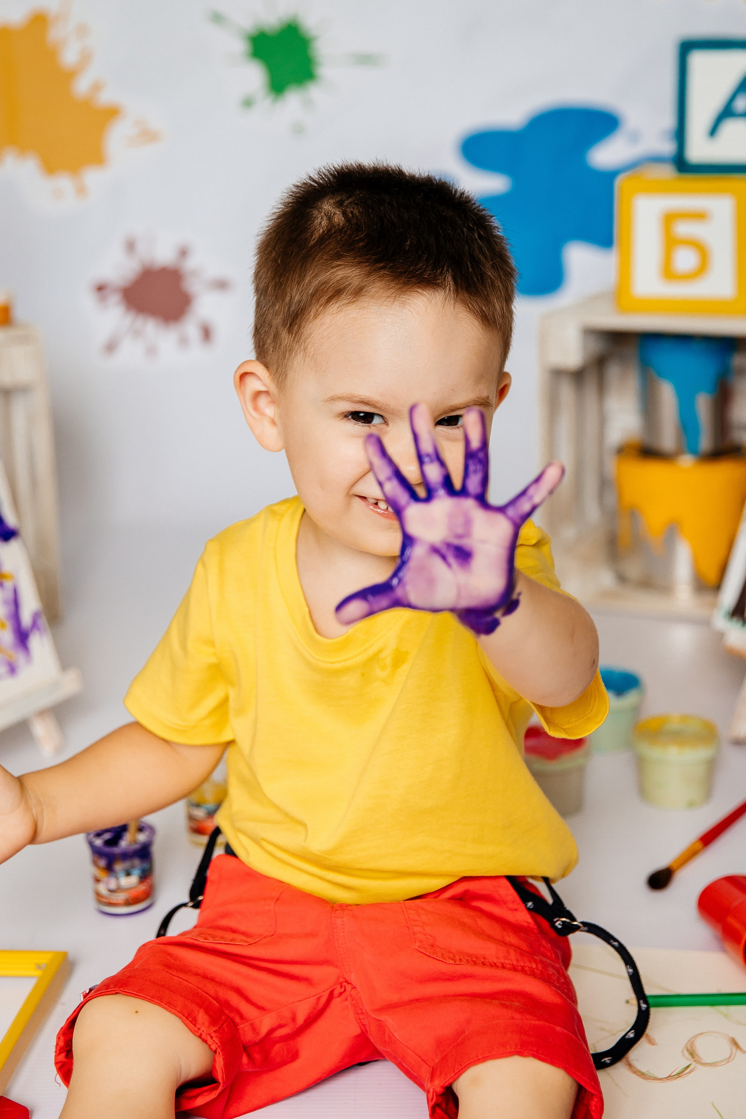 Краски. Детский фотограф, выпускные альбомы в Нижнем Новгороде Бодягина Мария