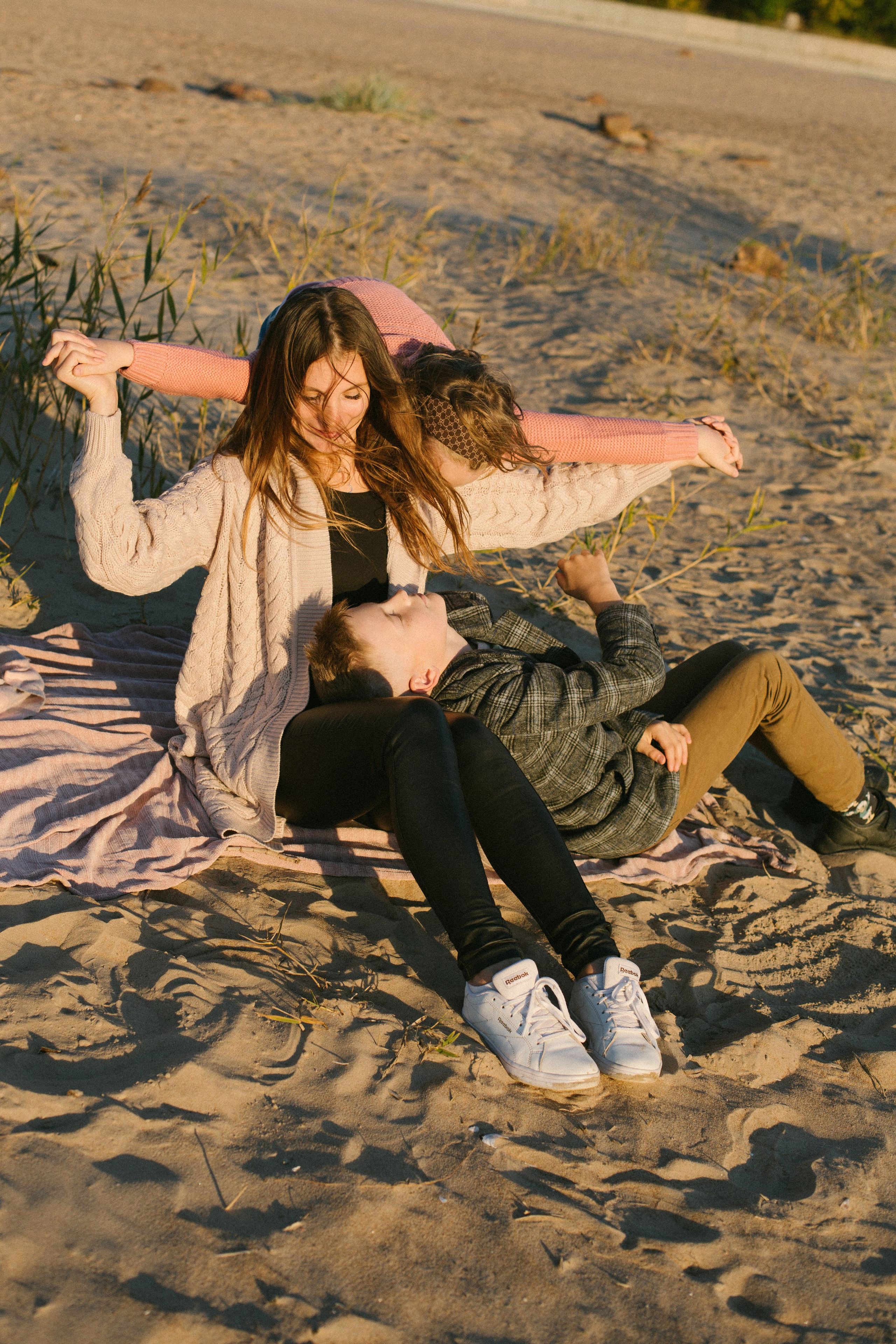 Настя, Савелий и Ксюша. Фотограф Кристина Филькова