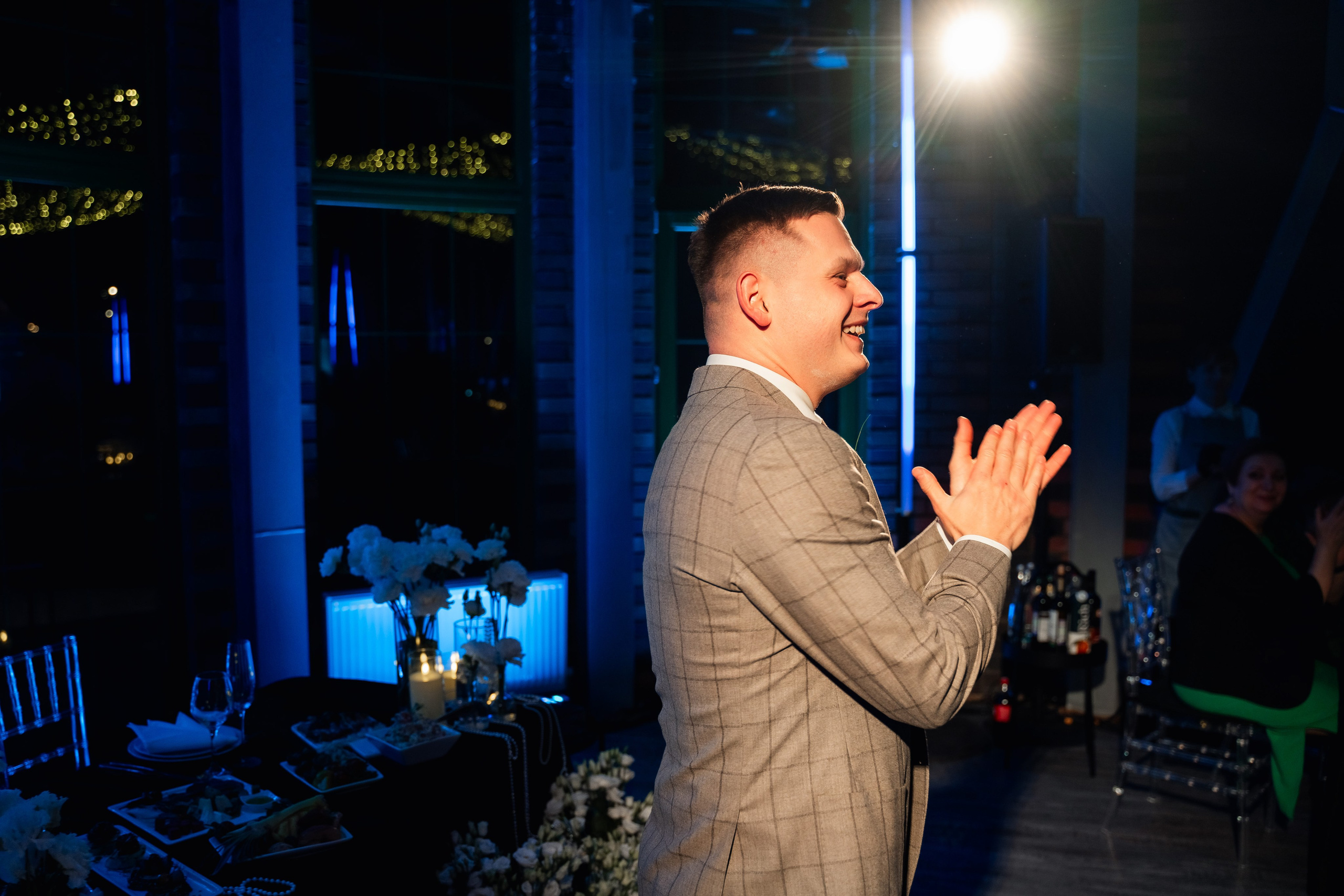 Свадебный банкет. Свадебный фотограф Москва и МО