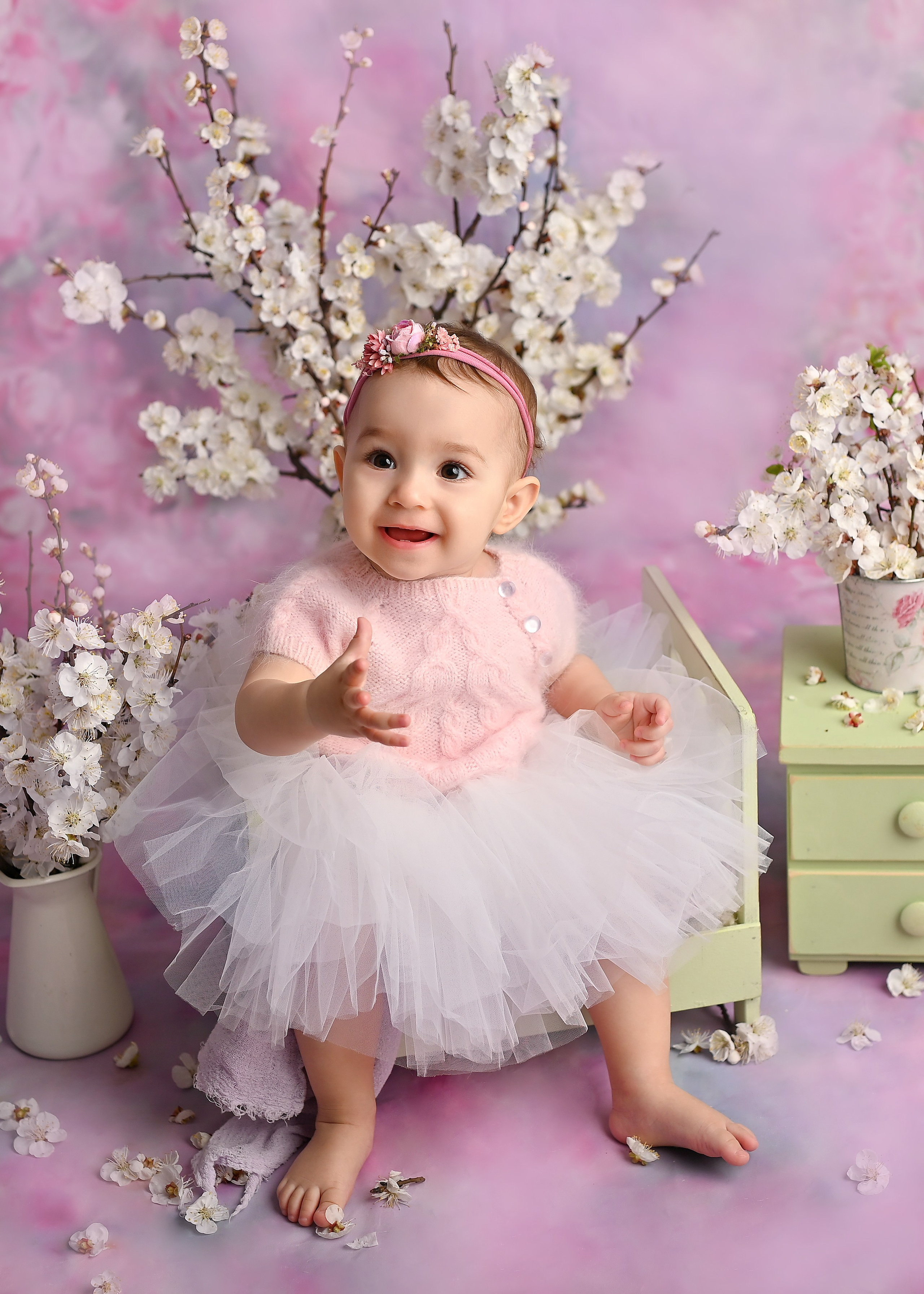 Годики. Фотограф новорождённых малышей в Краснодаре Татьяна Нагорная