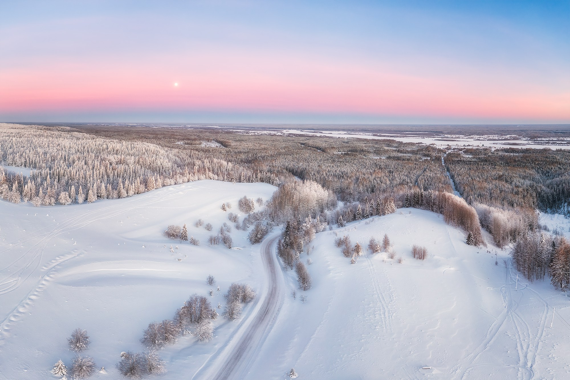 Пейзаж. Аэросъемка в Архангельске, Александр Ермолин