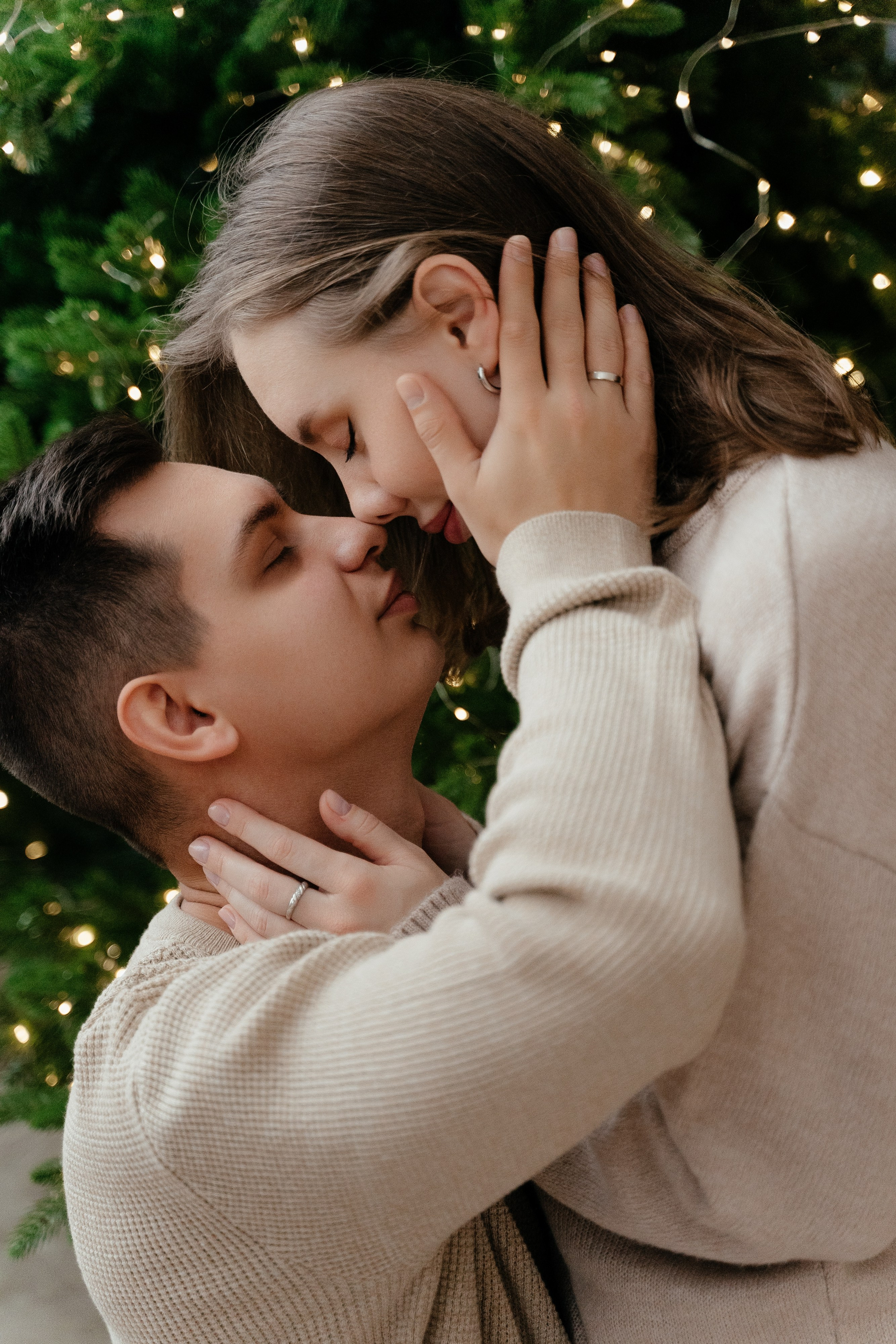 Вика и Максим Новый Год. Фотограф Ирина Романова